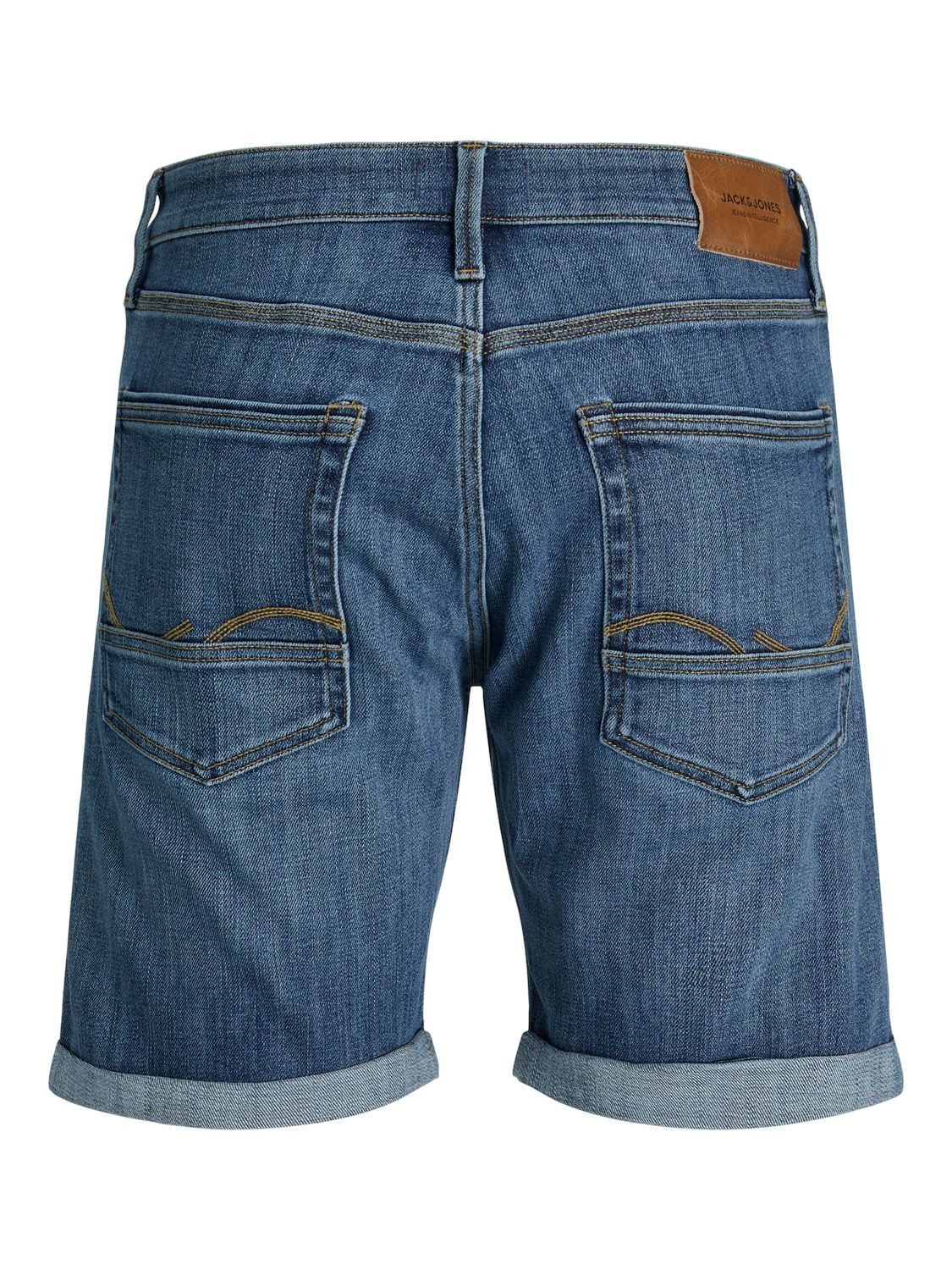 Jack & Jones Herren Jeans Short JJICHRIS JJWOOD GE 515- Relaxed Fit - Blau günstig online kaufen