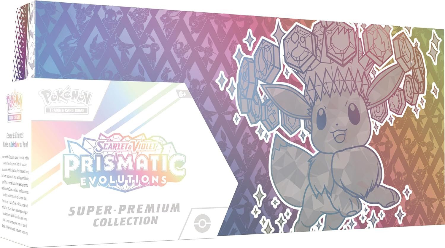 POKÉMON Sammelkarte Super Premium Collection Prismatic Evolutions Englisch EN