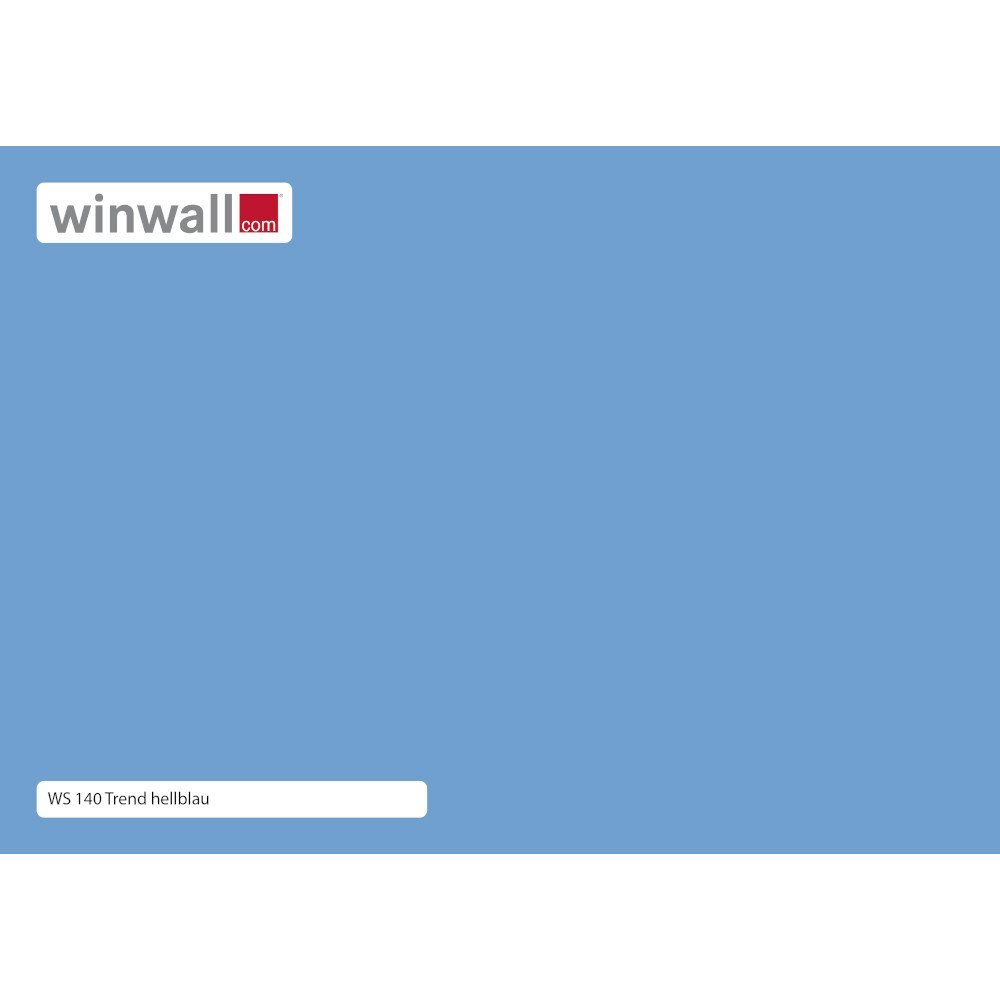 winwall Duschrückwand Duschrückwände ALU-Verbundplatte Dekor: Hellblau, (1-tlg), Wandverkleidung aus Alu