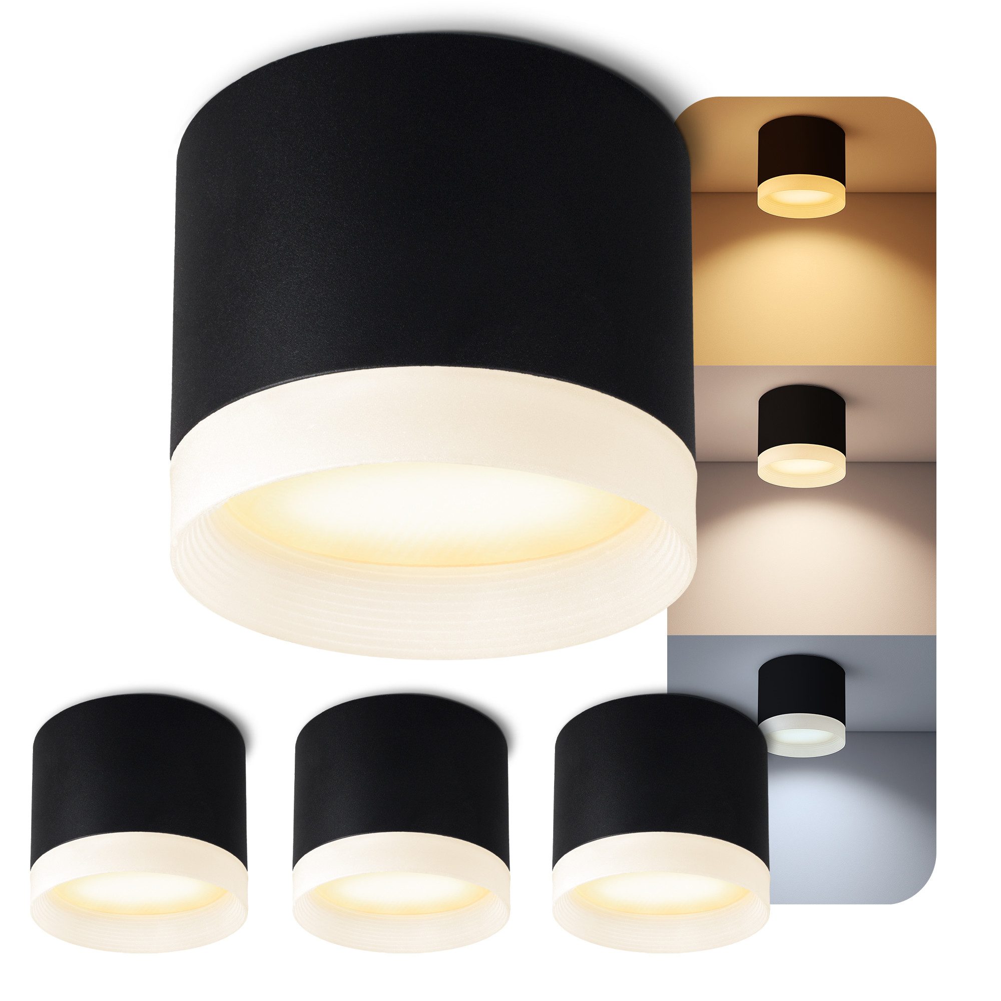 SSC-LUXon LED Aufbaustrahler VORA Spot Deckenlampe günstig online kaufen