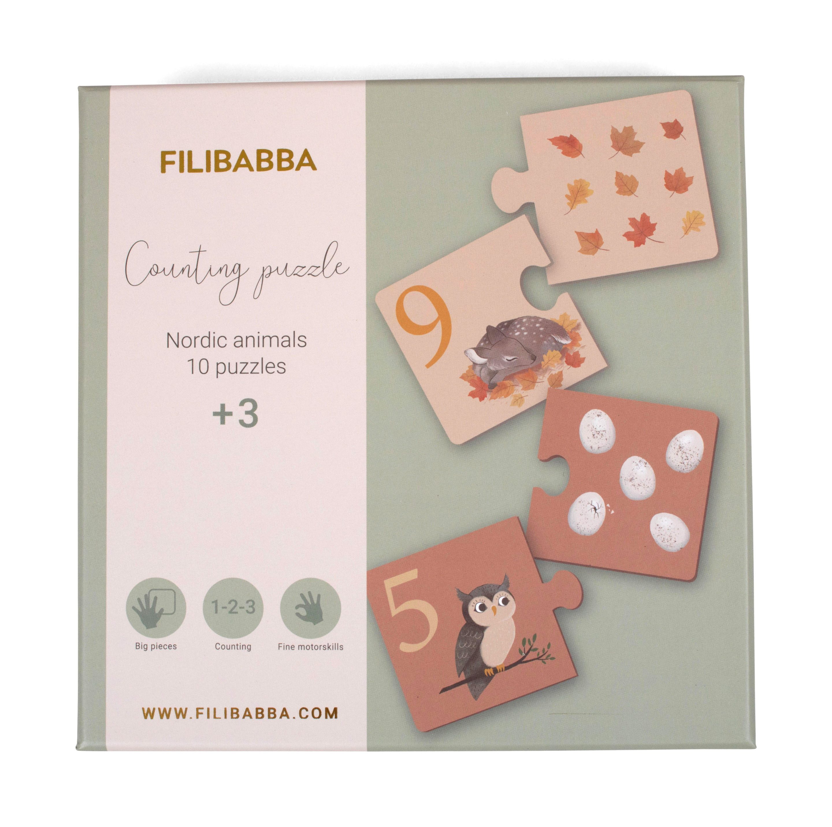 FILIBABBA Puzzle Mein erstes Puzzle: Tierwelten günstig online kaufen
