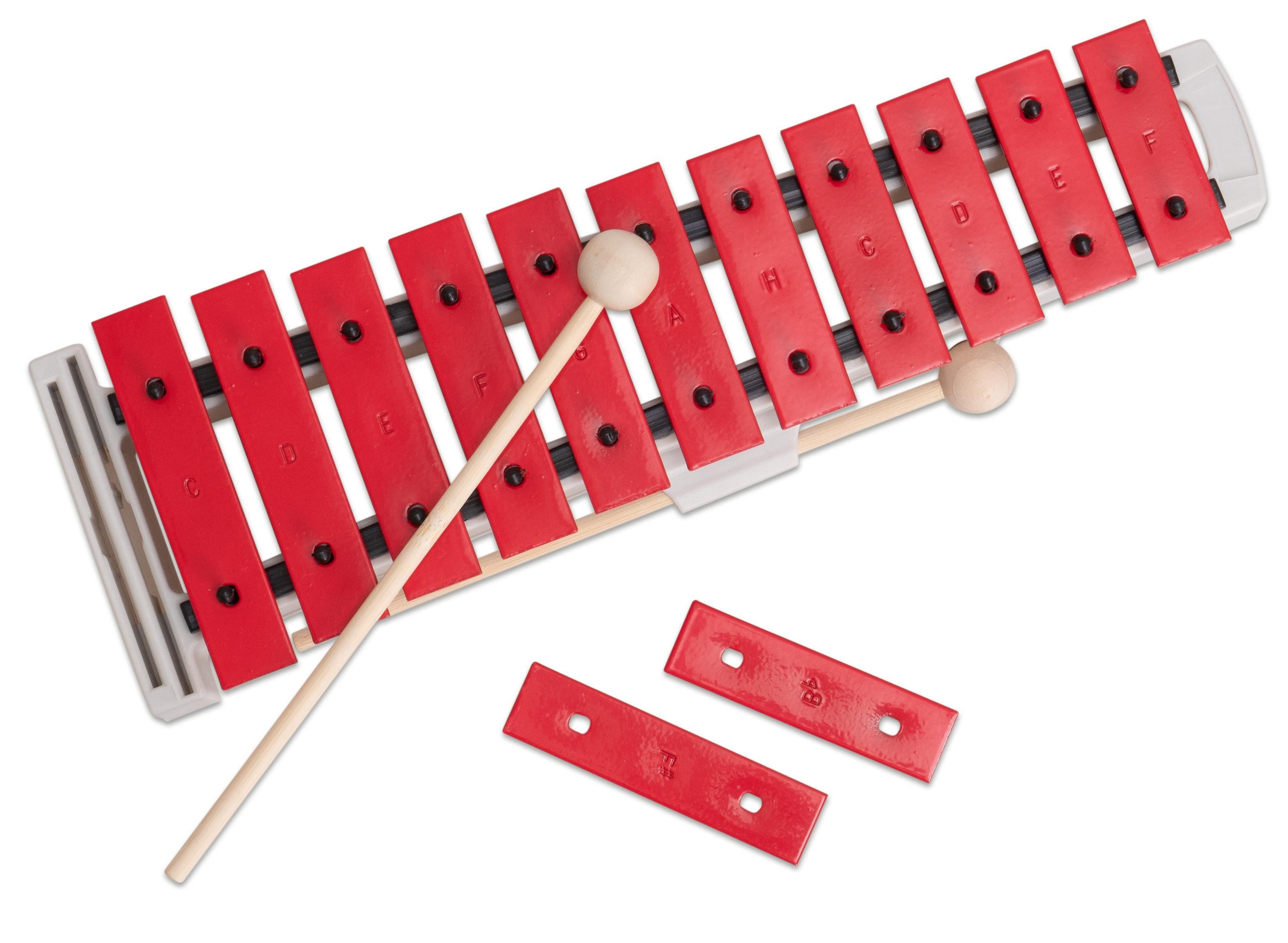 Betzold Glockenspiel Sopran-Glockenspiel, rot