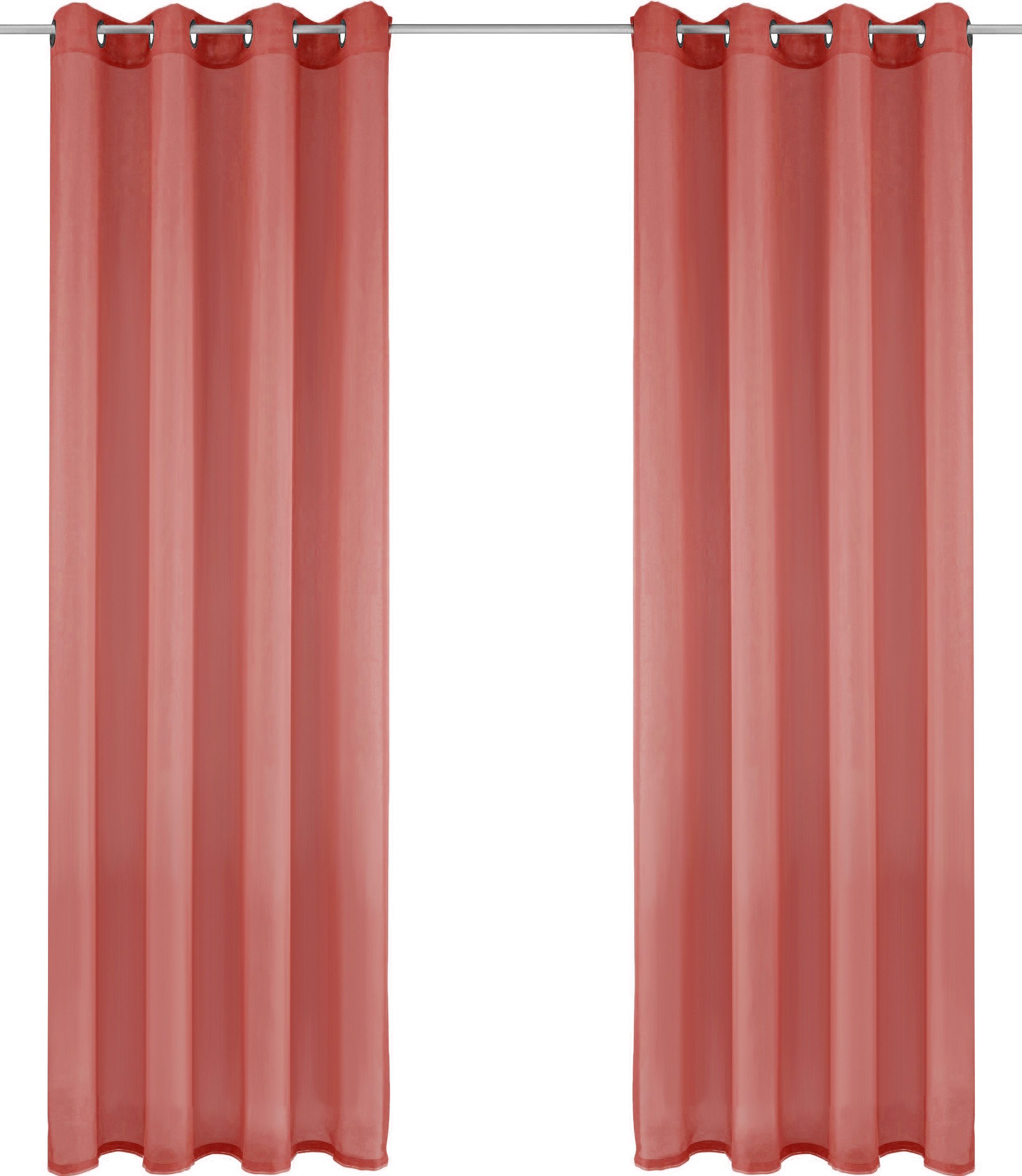 my home Gardine XANA mit Ösen, Kräuselband oder Schlaufen (1 St), Ösen, tra günstig online kaufen