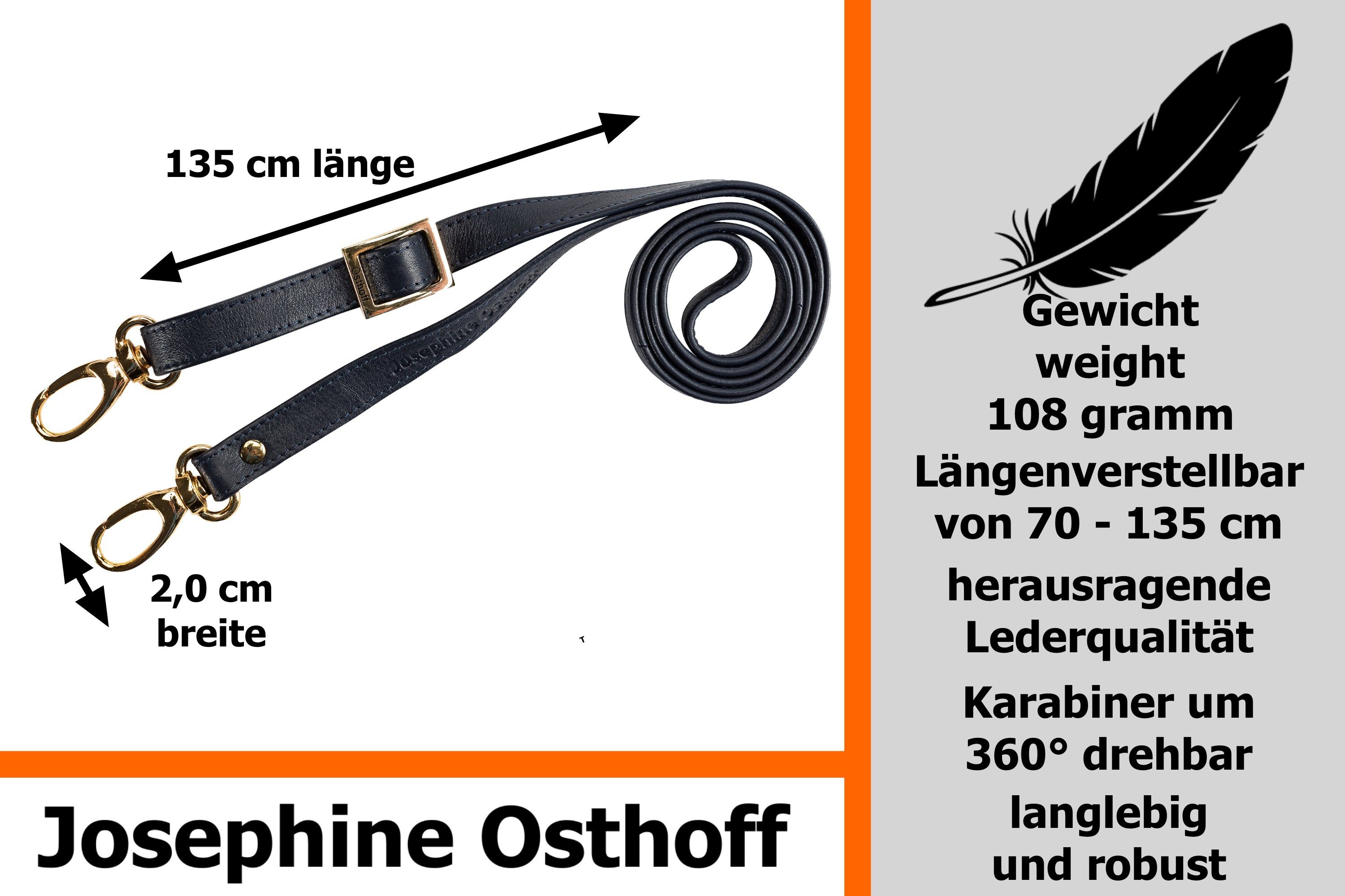Josephine Osthoff Schulterriemen Schulterriemen 2 cm marine/gold – Bild 3 von 5