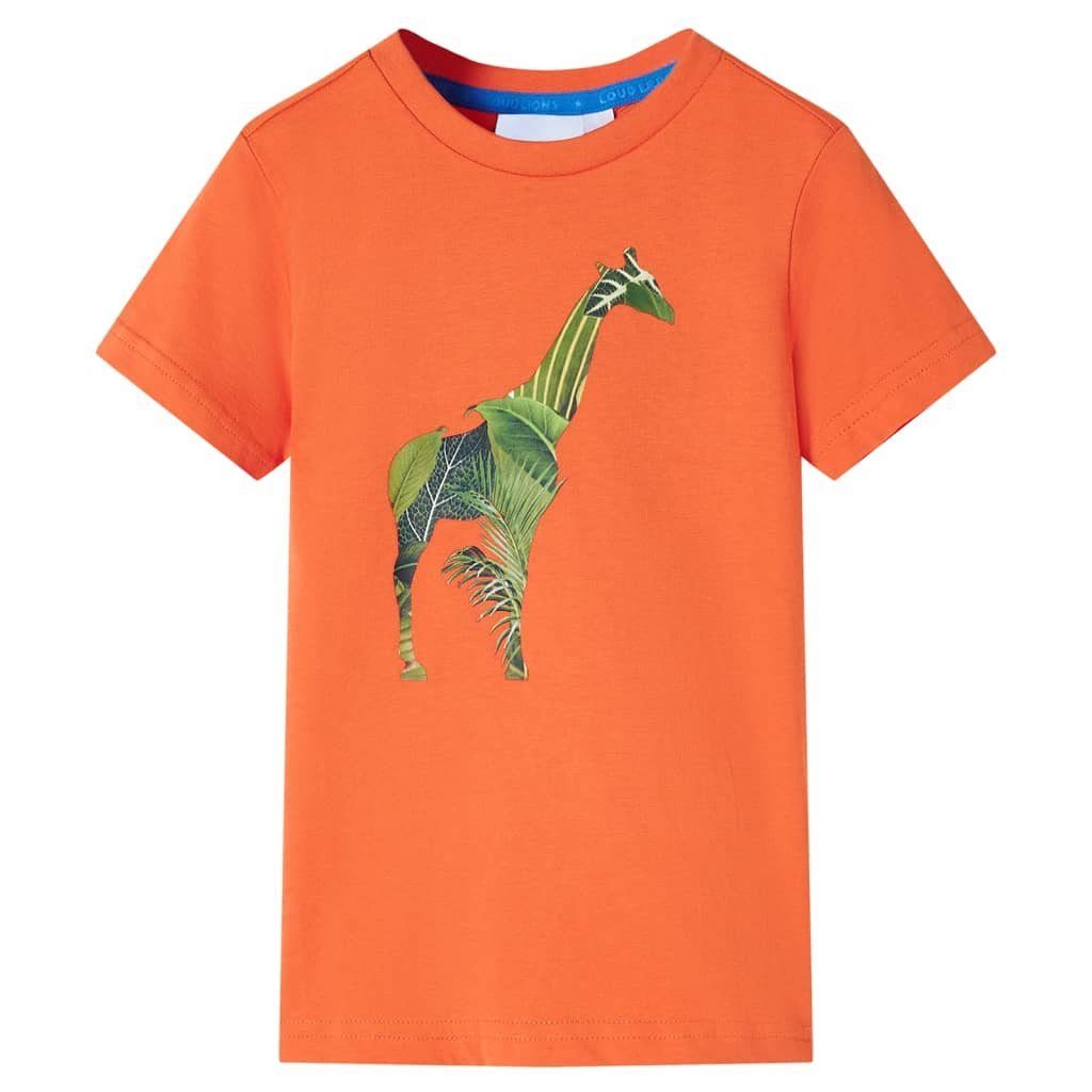 T-Shirt Kinder-T-Shirt Hellorange 116