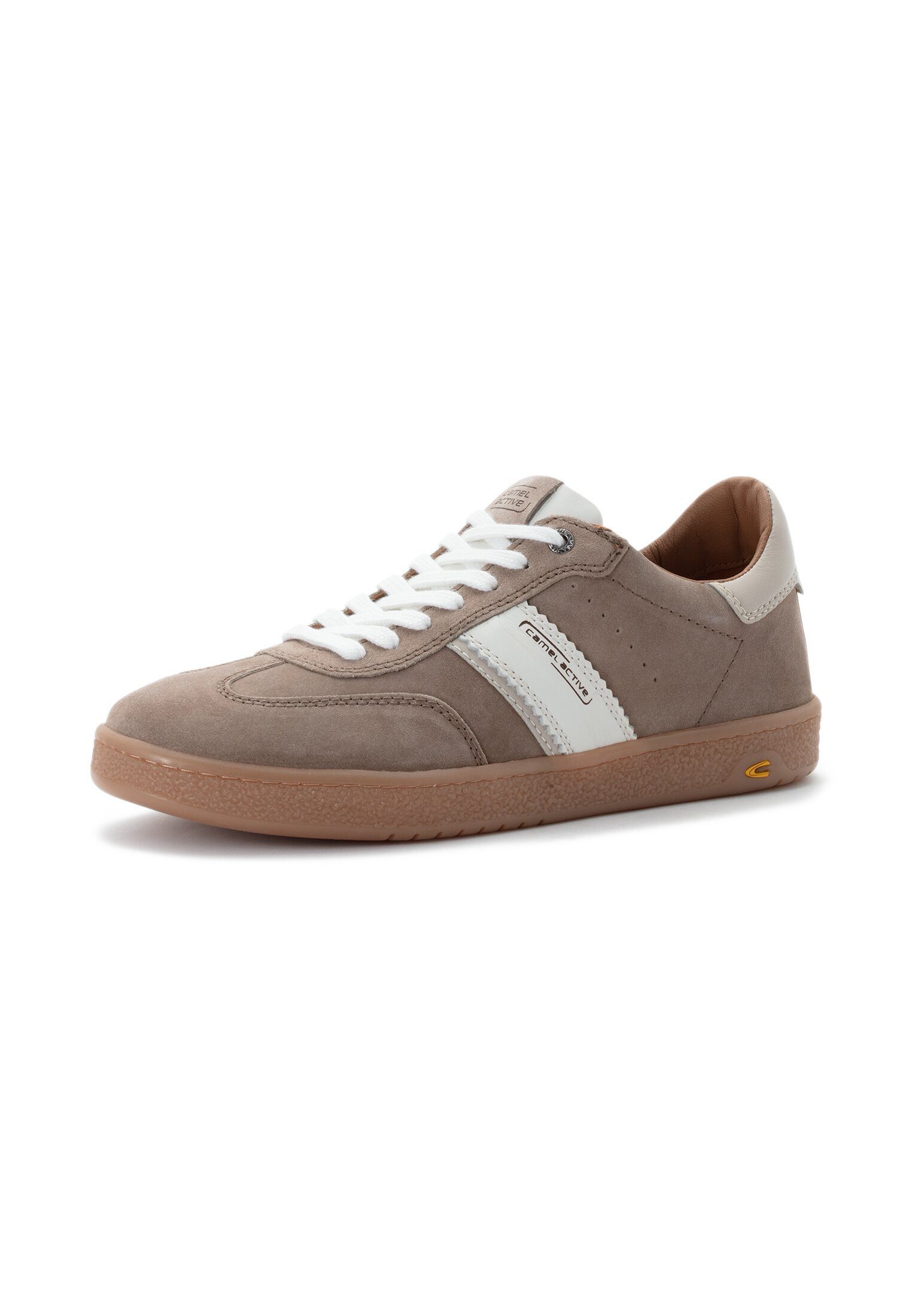 camel active Sneaker aus Leder Farbe beige Größe: 47 günstig online kaufen