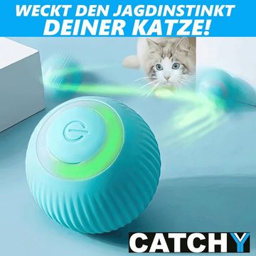 MAVURA Tier-Beschäftigungsspielzeug CATCHY Elektrisches Katzenspielzeug Spielball für Katzen, interaktives Spielzeug automatischer rollender Ball