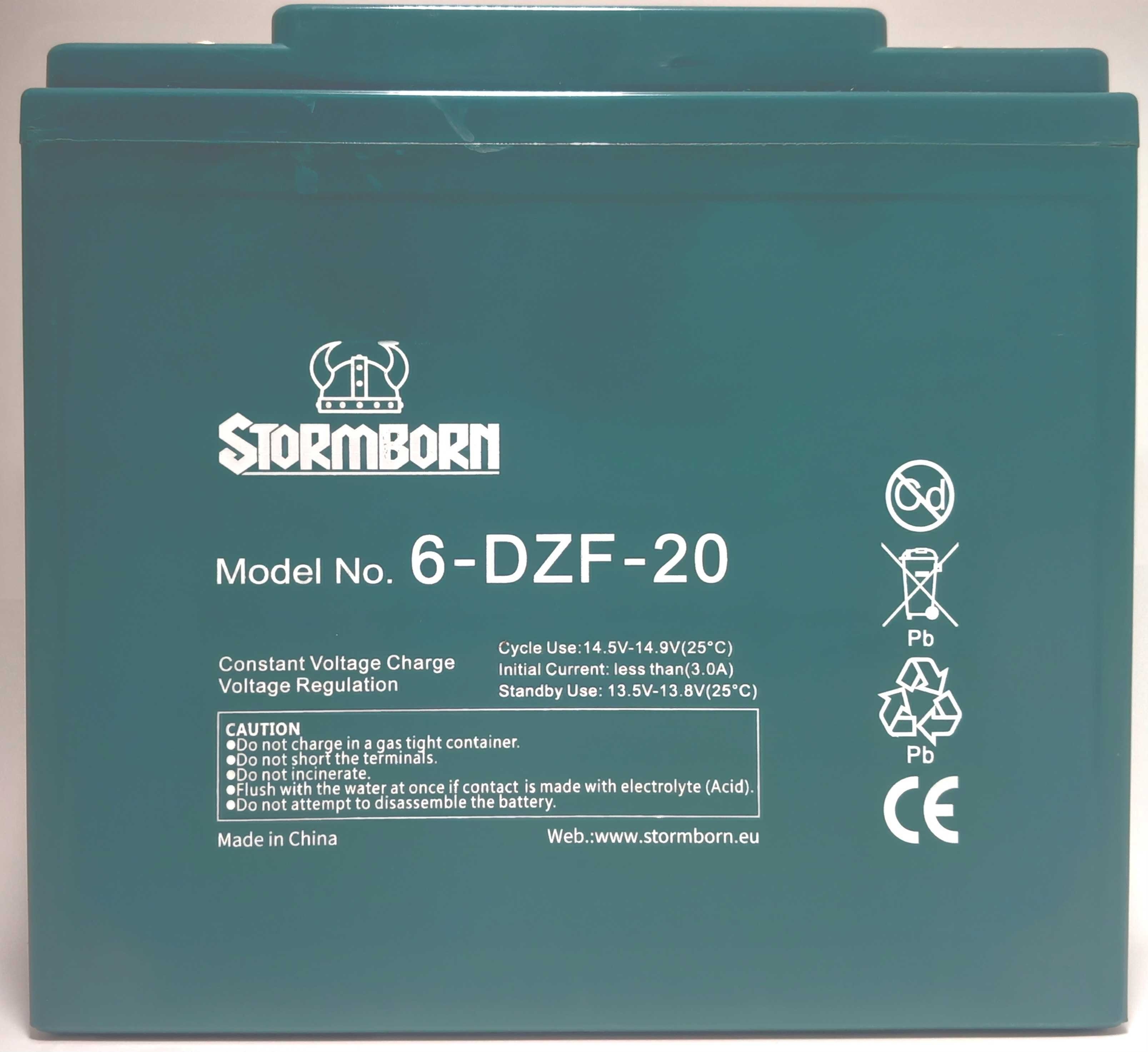 STORMBORN Blei-Gel-Akku Set 60V/20Ah 6-DZF-20 Elektromobil-Akku