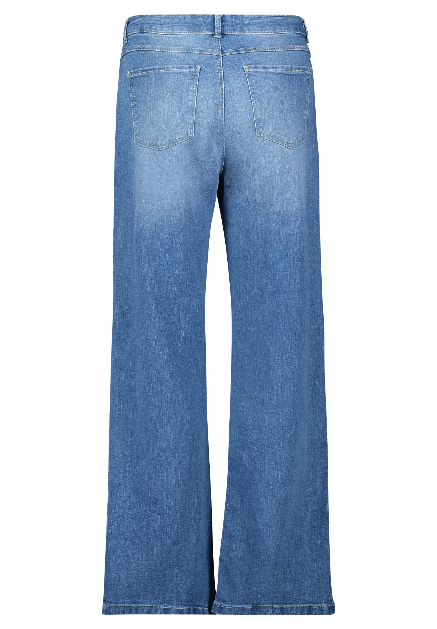 Cartoon Stretch-Jeans Damen mit Eingrifftaschen