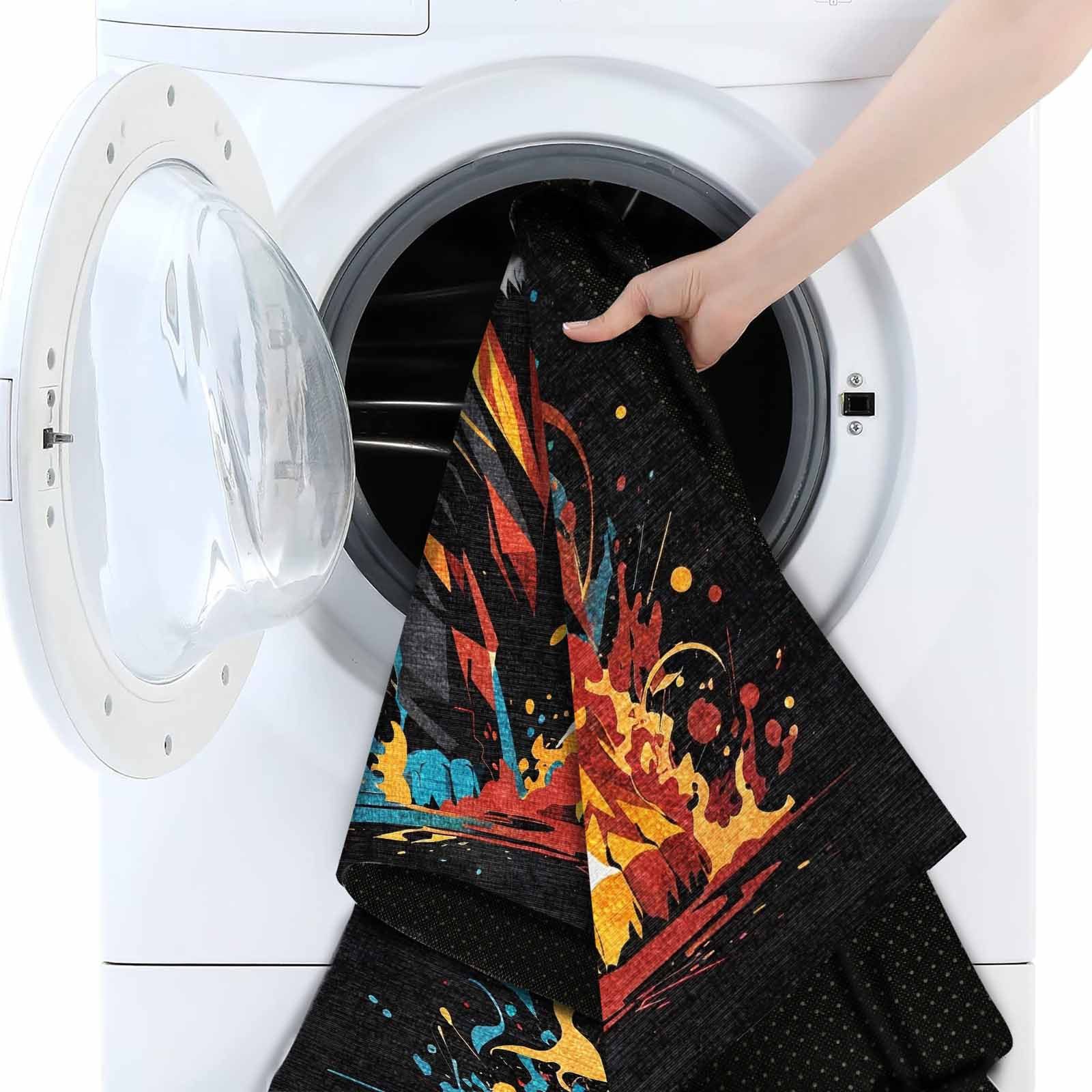 Bamyum Teppich Lions Teppich mit Chenille Druck, Gaming Videospiel Waschbarer Teppich, Einzelstück – Bild 5 von 5