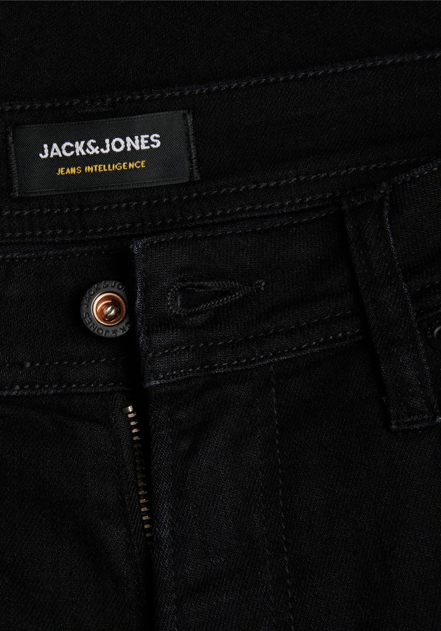 GE Regular-fit-Jeans JJ black-denim & Jack 049 JJICLARK JJORIGINAL Jones