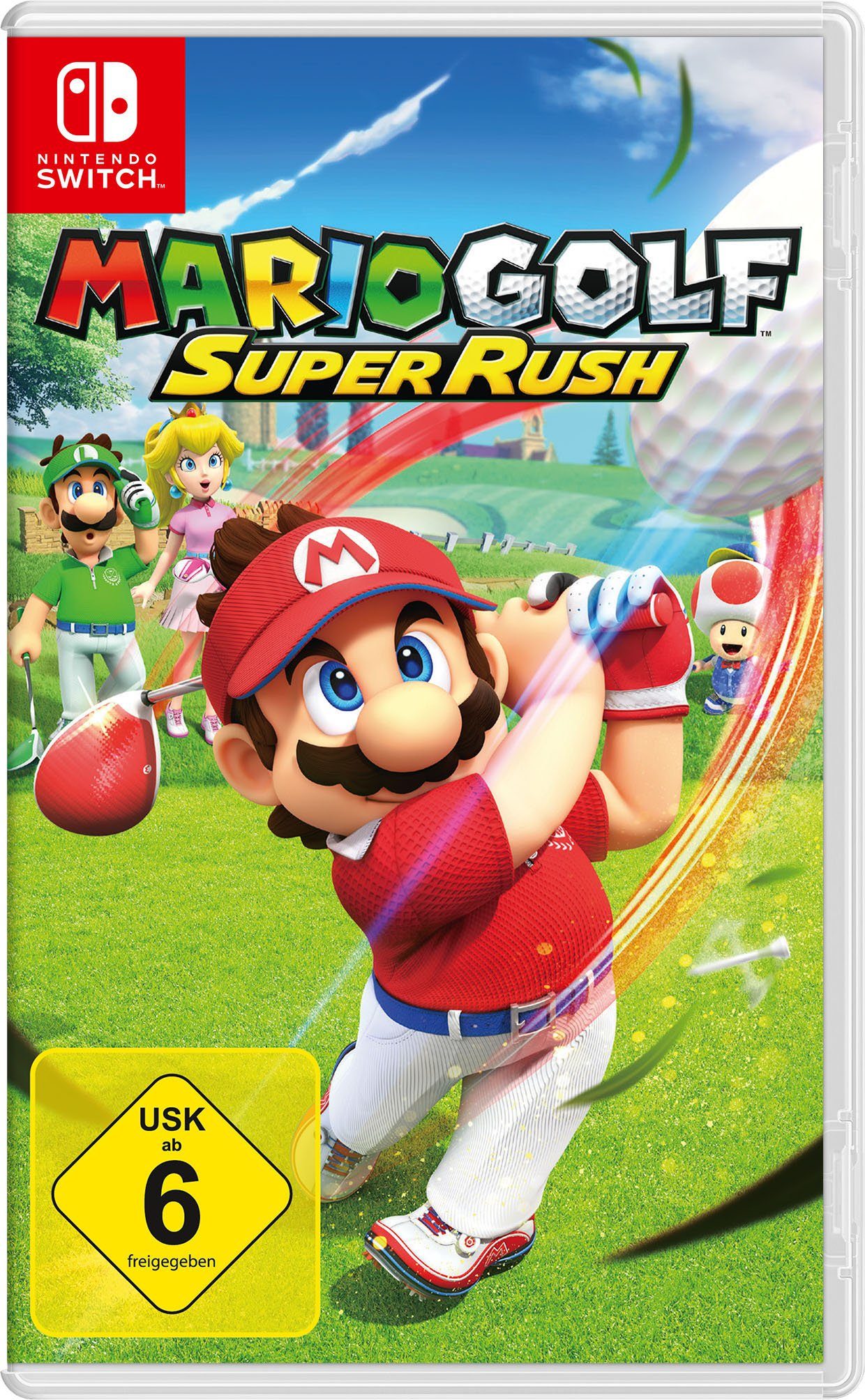 Switch Rush Golf: Mario Nintendo Super