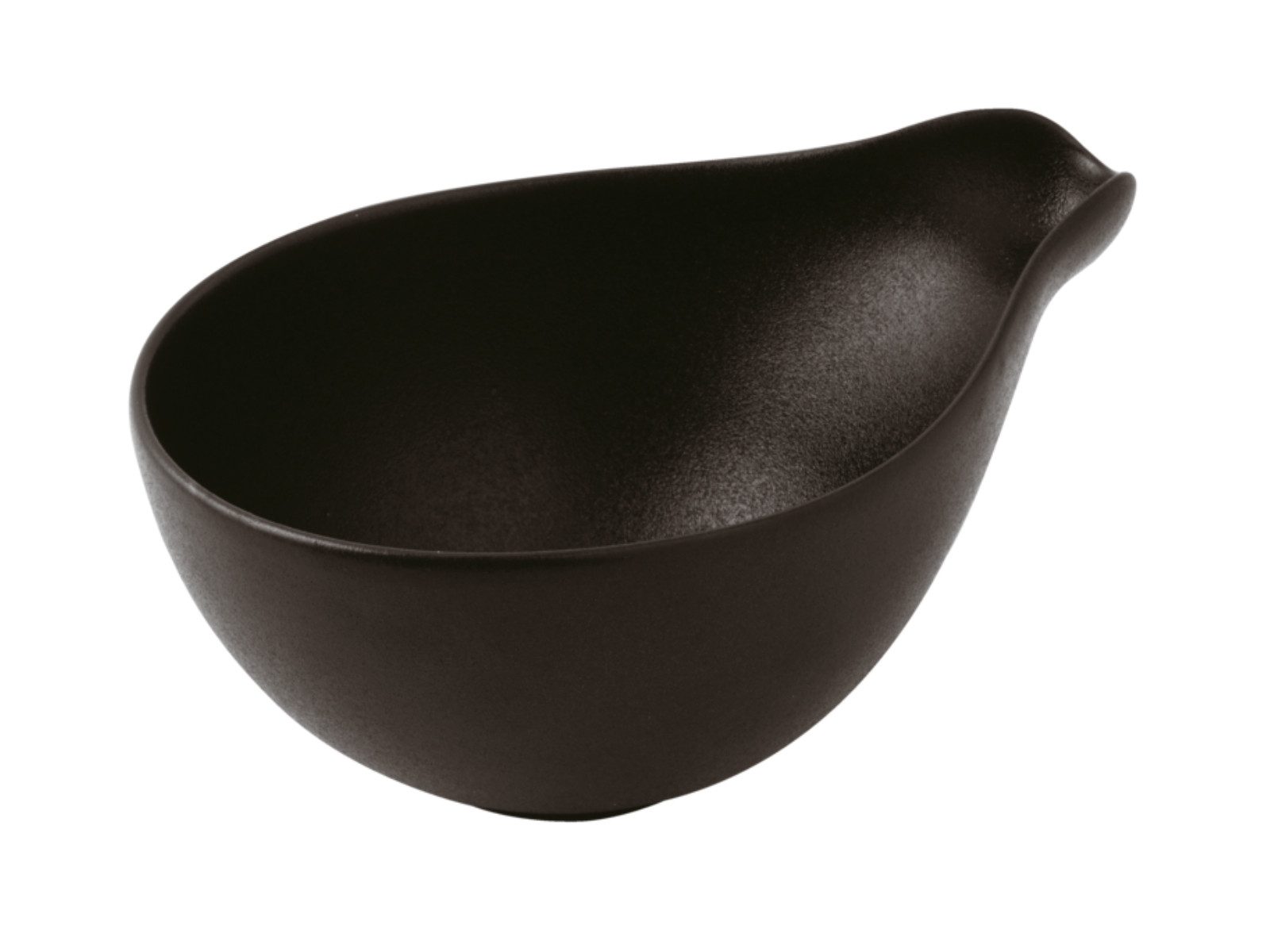 Rosenthal Schüssel Stoneware Black Clay Schüssel 22,8x17,5cm, Steinzeug, (Schalen & Schüsseln)