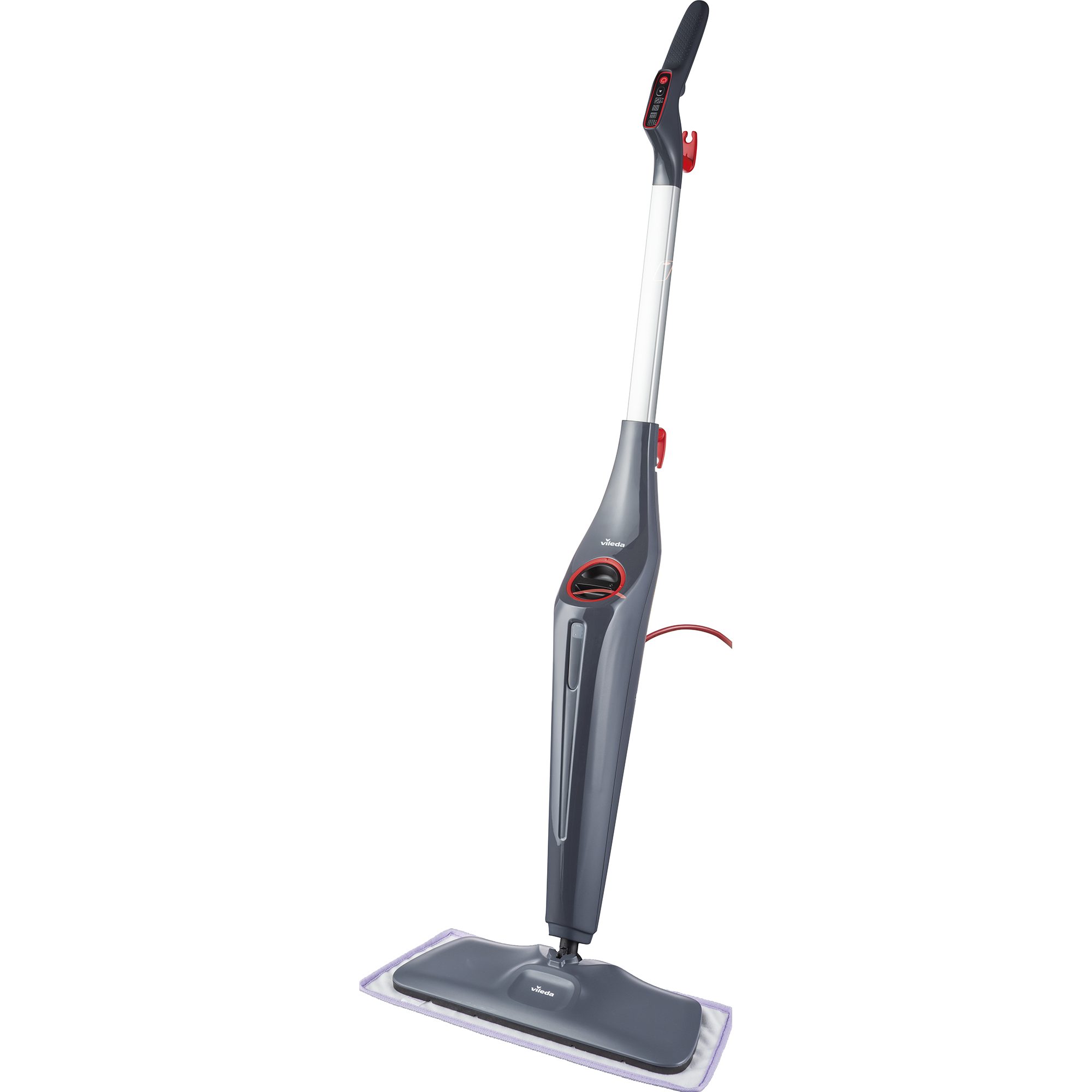Vileda Dampfreiniger Vileda Dampfreiniger Steam Plus Pro XXL, (inkl. 2 Ersatzbezügen), 1.550 W