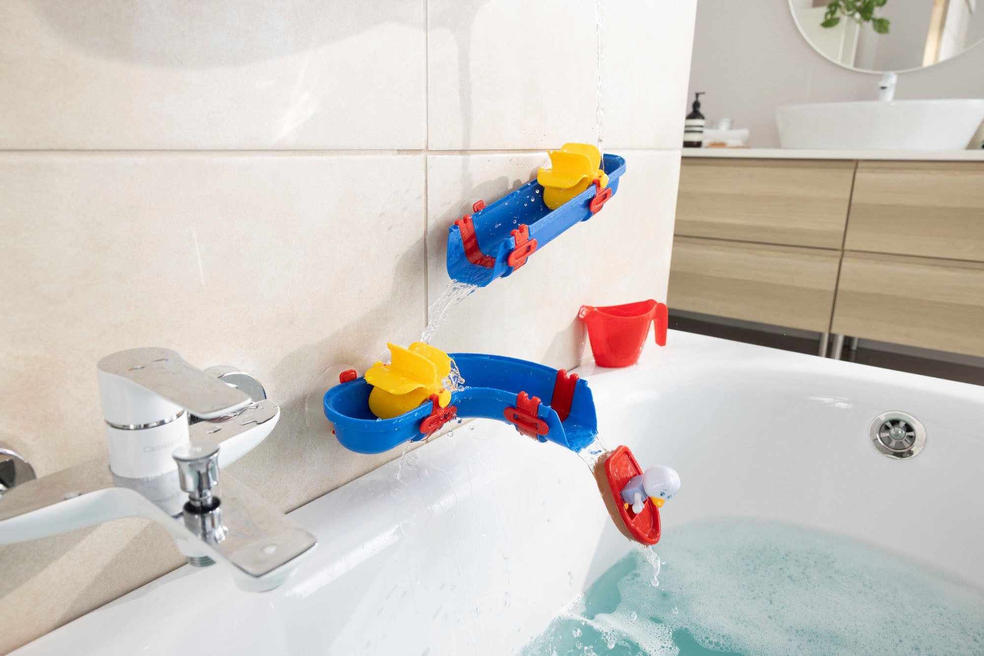 Aquaplay Badespielzeug Sploshy Cascade – Bild 5 von 5
