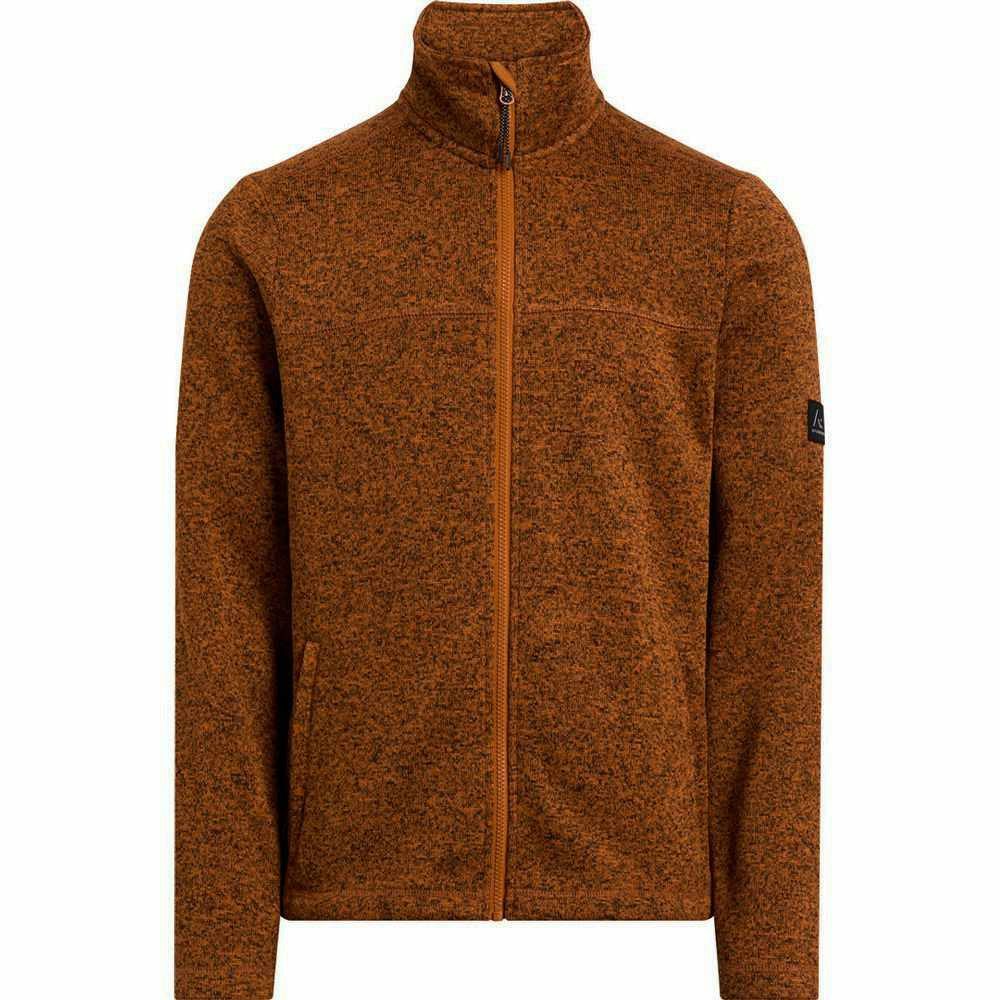 McKINLEY Fleecejacke He.-Unterjacke Rubin III M MELANGE/BROWN DARK – Bild 2 von 5