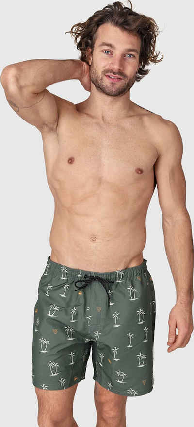 Brunotti Badeshorts CrunECO-Mini-N Men Swimshort VINTAGE GREEN