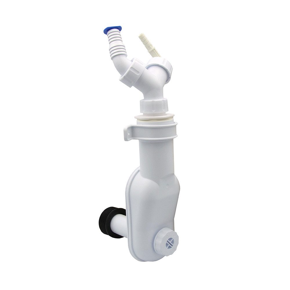Siphon Raumspar-Waschmaschinensiphon-Set "Schmalhans"