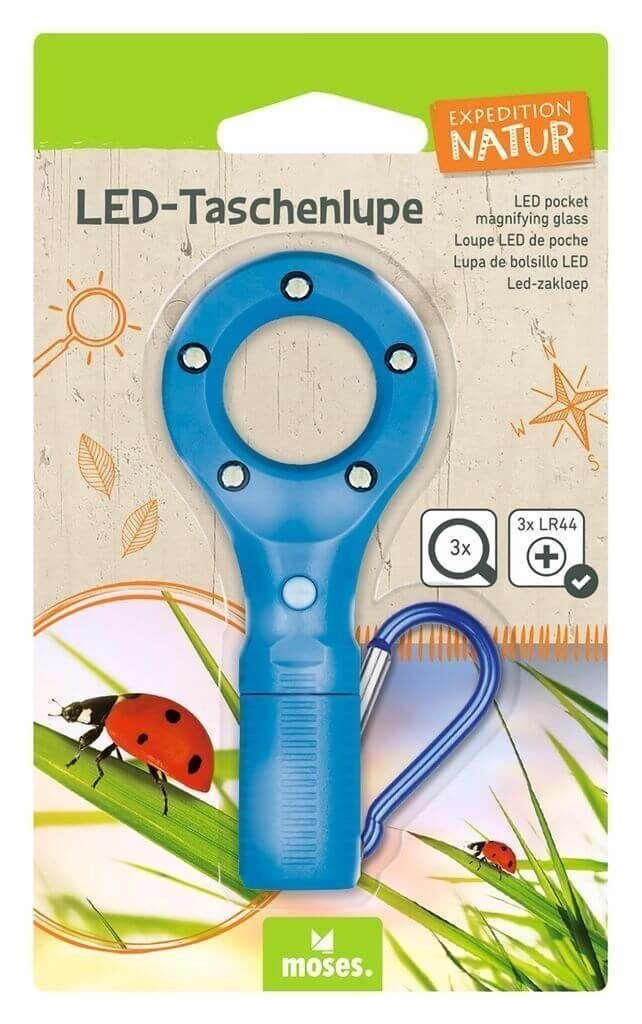 Moses. Verlag Handlupe Expedition Natur LED-Taschenlupe