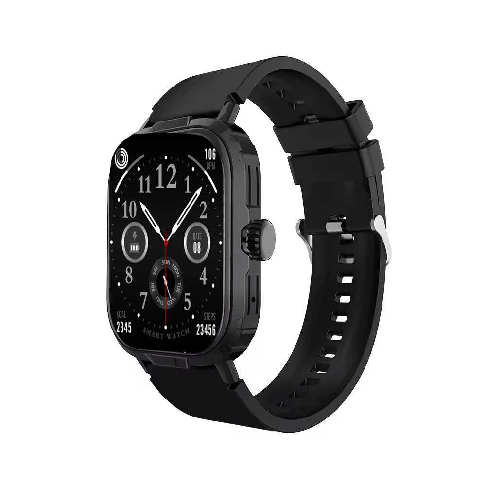 JTC-24 Smartwatch SWAir9 mit Bluetooth Telefonie Smartwatch (5 cm/2,01" Zoll), Gesundheitsmessung (Puls, Blutdruck, SpO2) – Bild 2 von 5