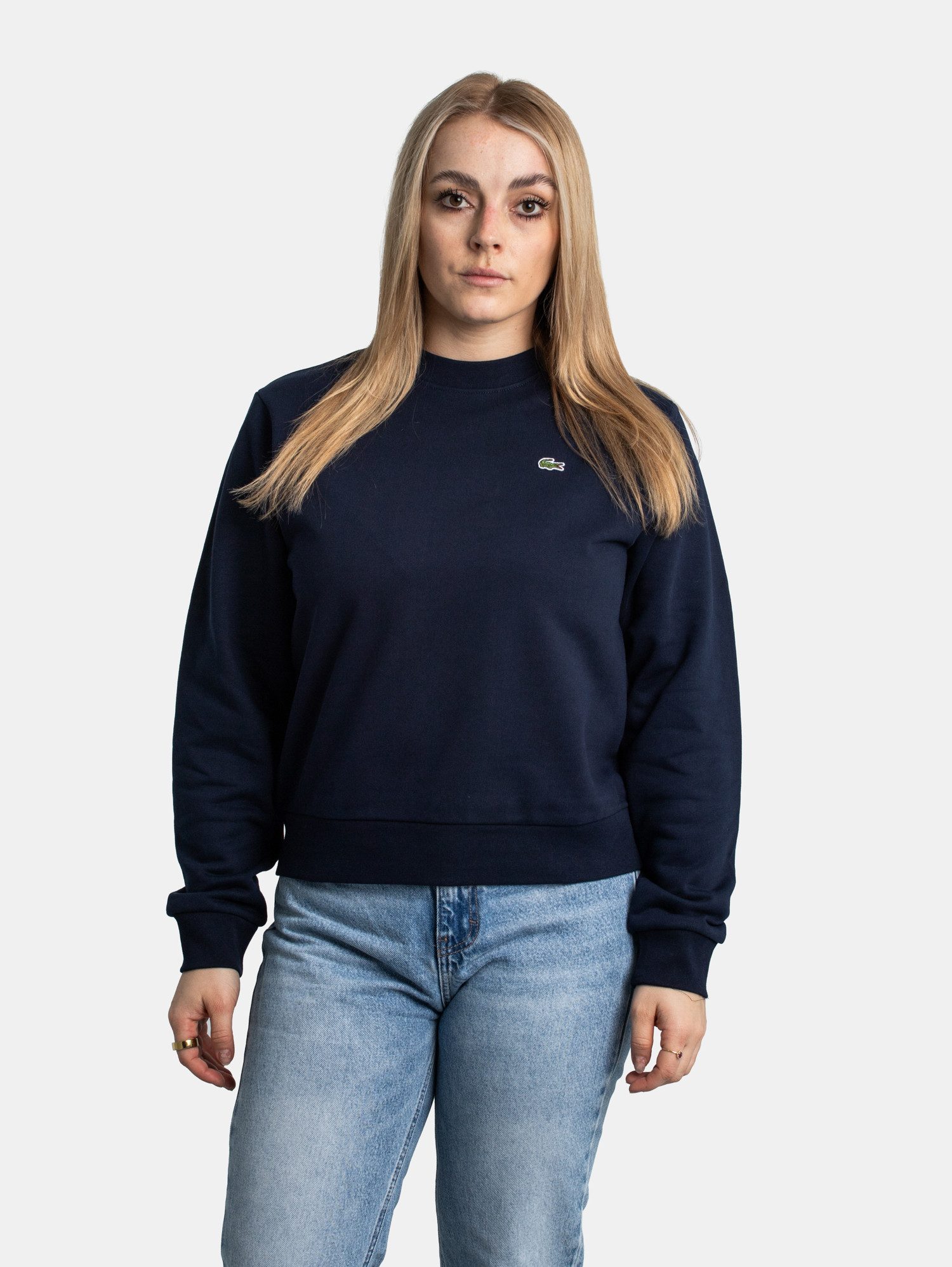 Lacoste Sweatshirt Lacoste Relaxed Fit Sweater günstig online kaufen