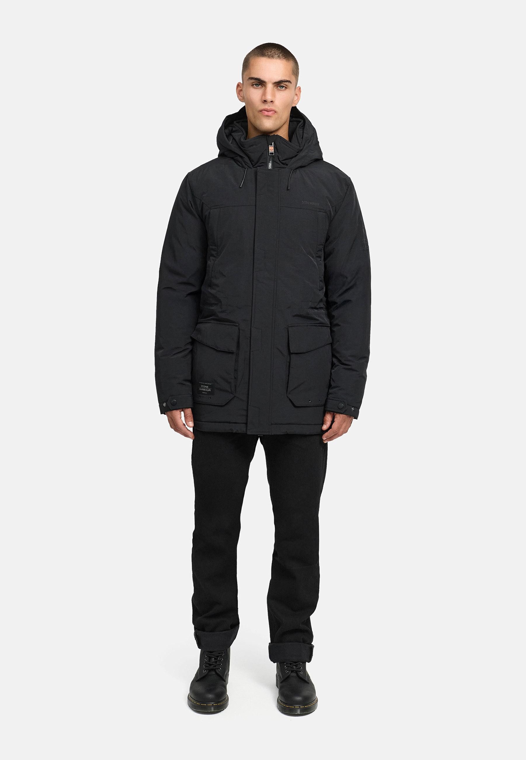Stone Harbour Winterjacke Wadiim XX Warm gefütterte Outdoorjacke mit Kapuze