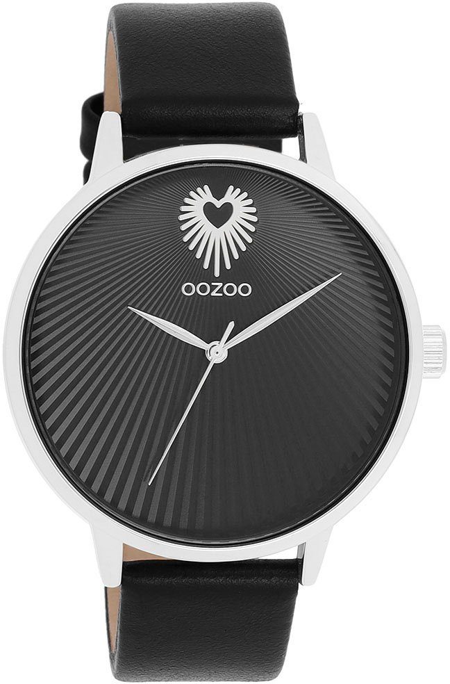 OOZOO Quarzuhr C11241, Armbanduhr, Damenuhr, Lederarmband, günstig online kaufen
