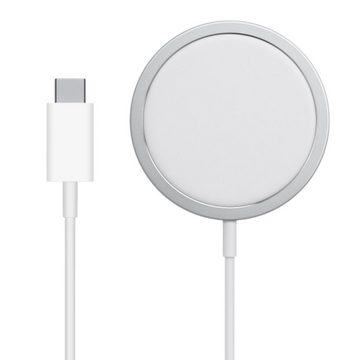 GreenHec MagSafe Ladegerät für Apple iPhone Induktives Magnetisches Ladepad Wireless Charger (15W 1m USB-C Induktives Magnetisches Ladepad)