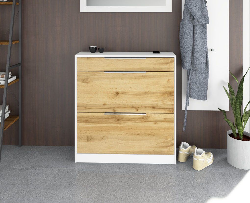 borchardt Möbel Schuhschrank Oliva Stehende Montage, Wandmontage & Glasböden unter Mehr aus der Serie