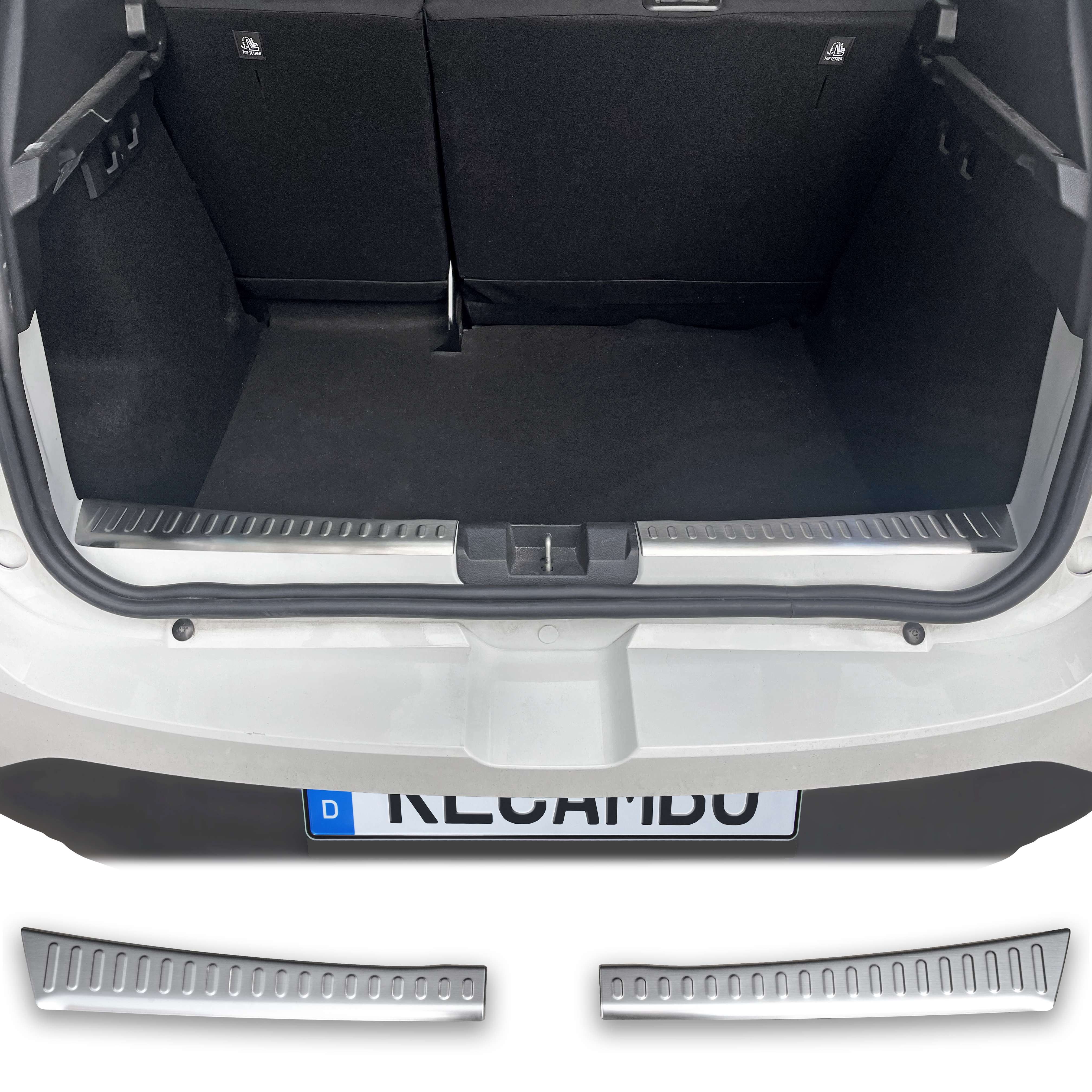 Ladekantenschutz für Dacia Sandero III, DJF, BJ ab 2021> Stoßstangenschutz