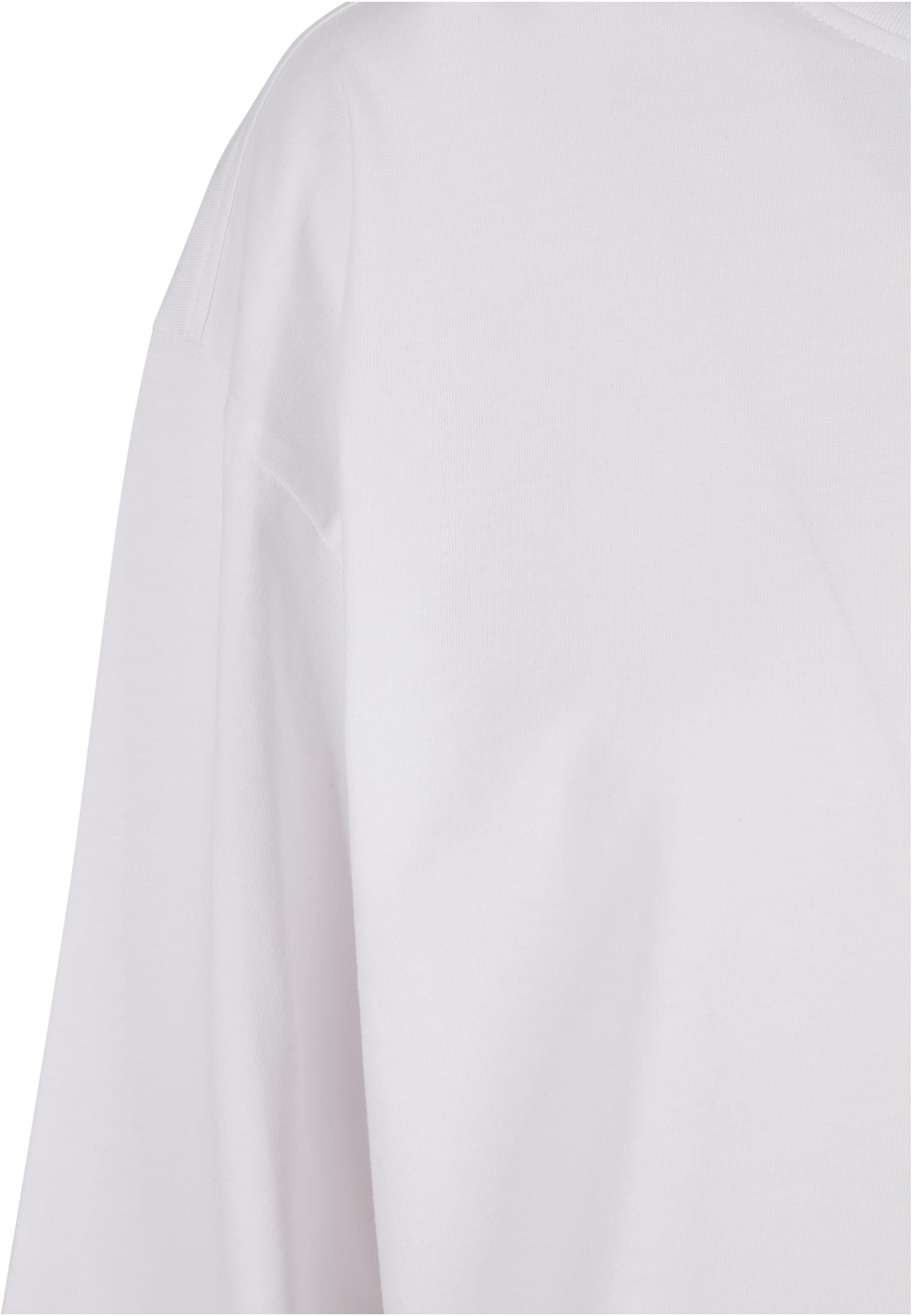 Oversized (1-tlg) Wide URBAN white Ladies Longsleeve Damen Organic CLASSICS Langarmshirt