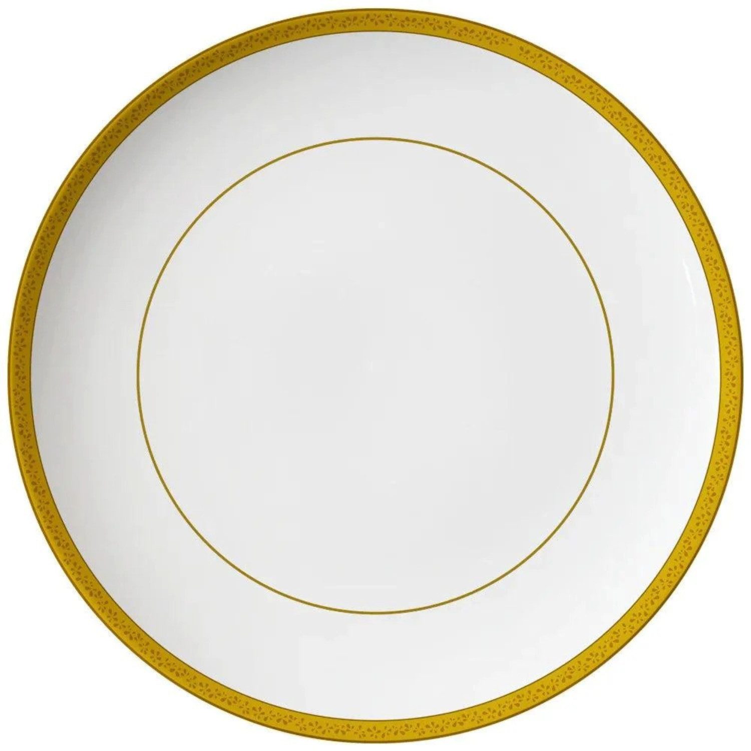 Quality Elegance Teller-Set Luxuriöses Nordic Gold Bone China Geschirrset (4-tlg)
