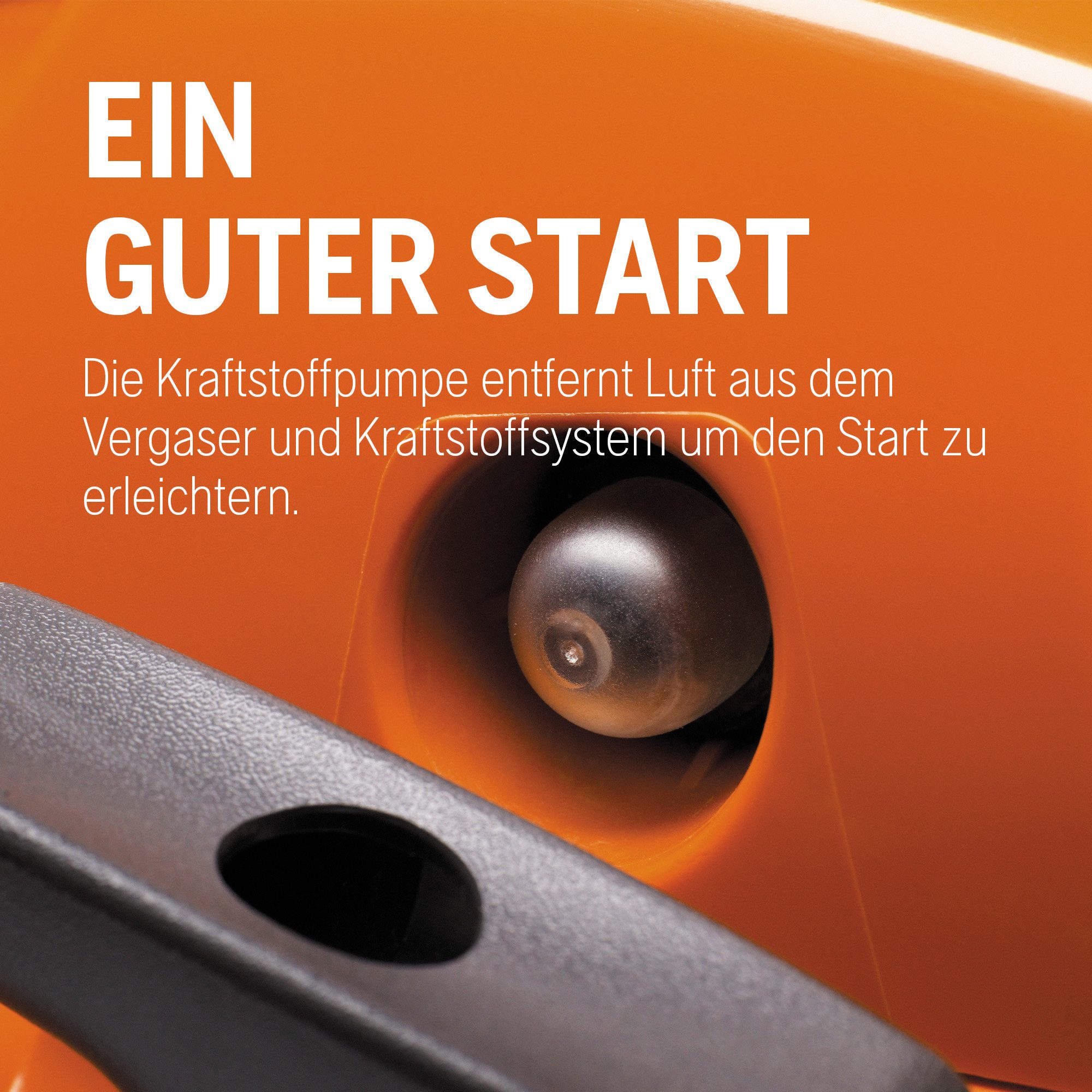 Husqvarna Benzin-Kettensäge 120 Mark II, 35 cm Schwertlänge, LowVib® Vibrationsreduzierung, Ideal für Garten & Brennholz, 38,2 cc X-Torq® Motor, 14″ Schiene & H – Bild 5 von 5