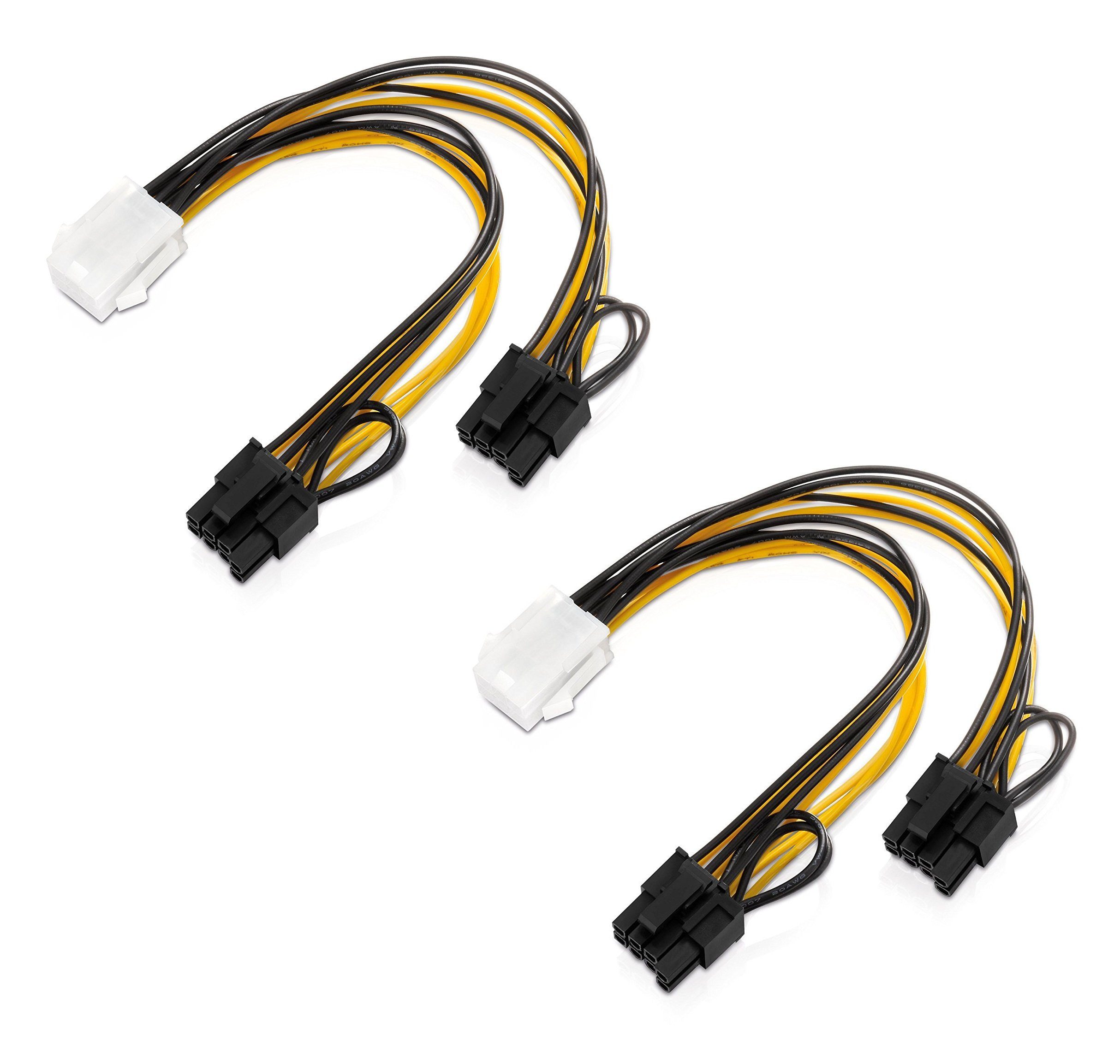 adaptare adaptare 36052 Grafikkarten-Stromadapter (PCI-e, 6-polig weiblich auf Computer-Kabel