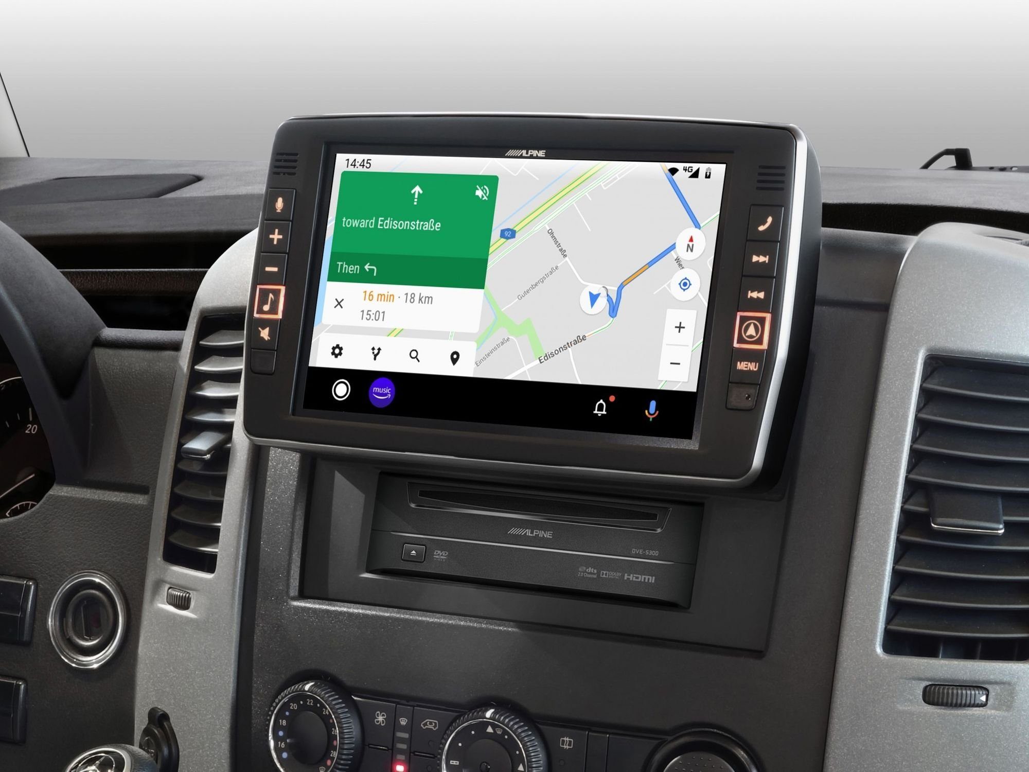 Alpine - X803D-A3 8-Zoll-Navigationssystem für Audi A3 (8P/8PA) mit DAB+,  kapazitivem Display, Apple CarPlay und Android Auto Unterstützung