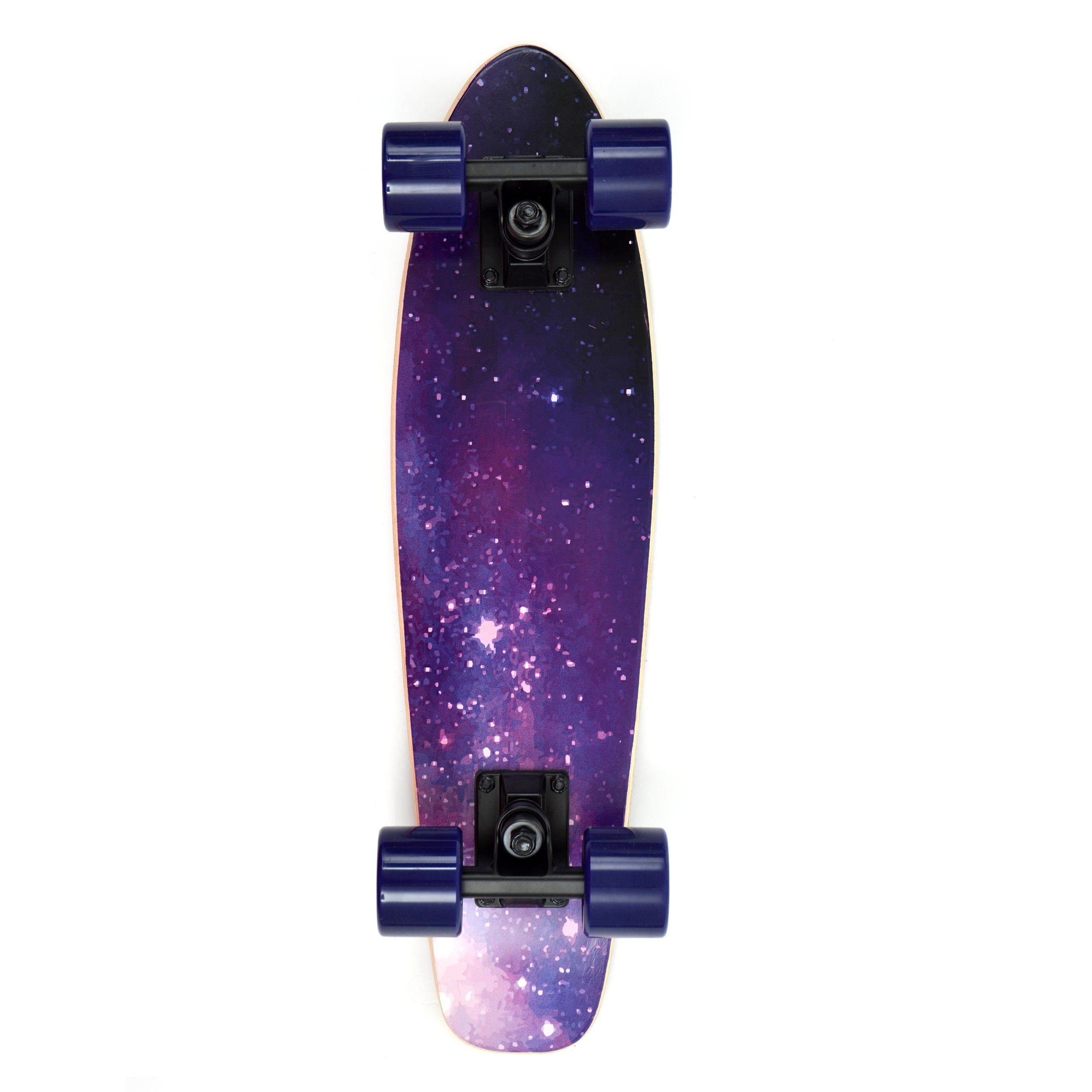 Apollo Miniskateboard Fancyboard Classic Blue 22", kompakt mit hochwertiger Verarbeitung