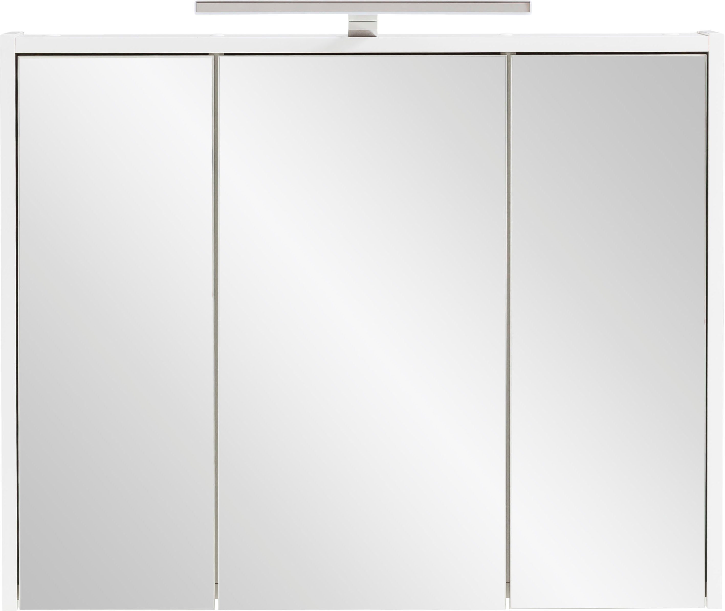 INOSIGN Spiegelschrank List Breite 74,5 cm Badschrank mit viel Stauraum.