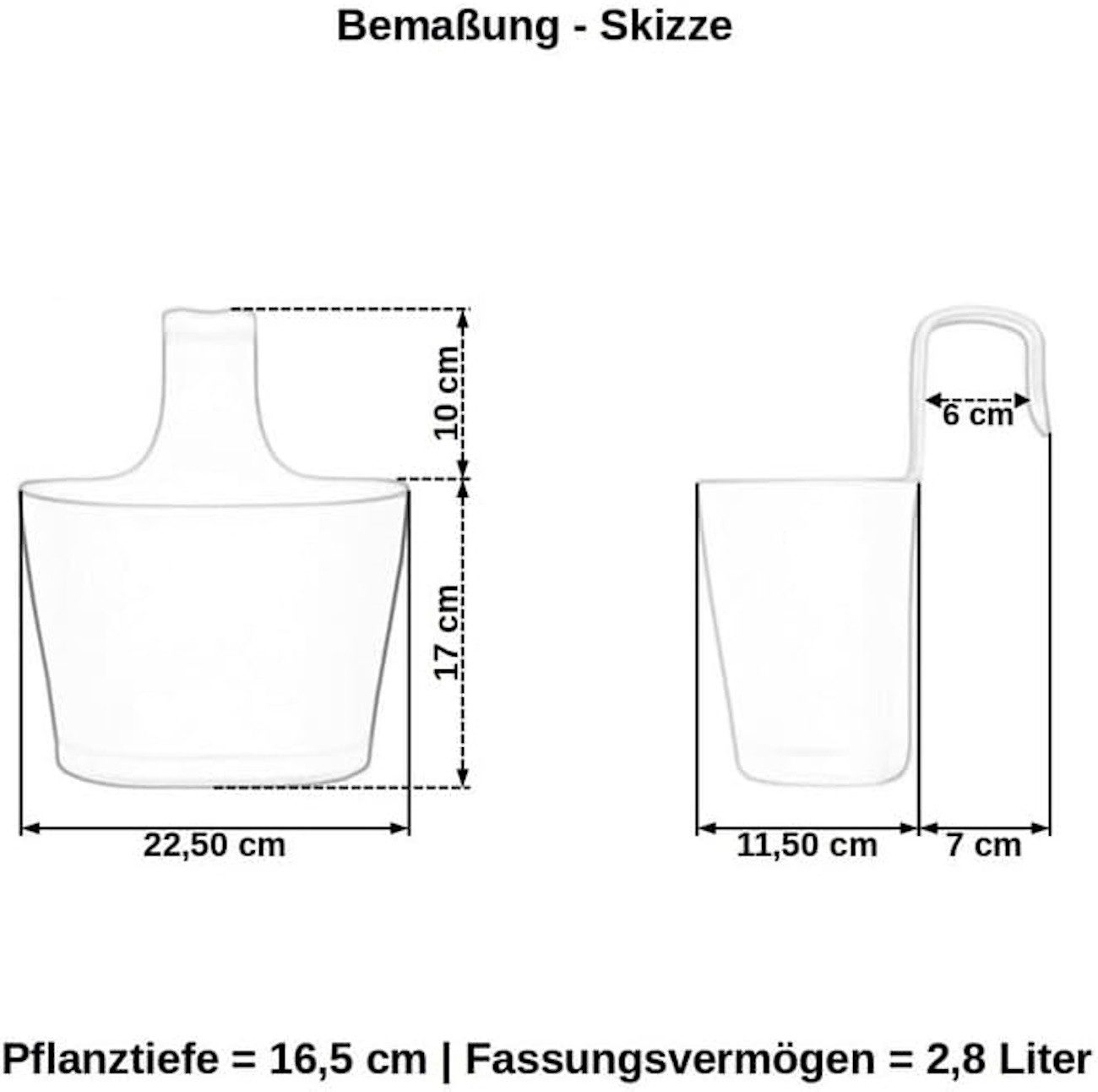 Engelland Blumenkasten ENGELLAND 3 x Balkonkasten günstig online kaufen