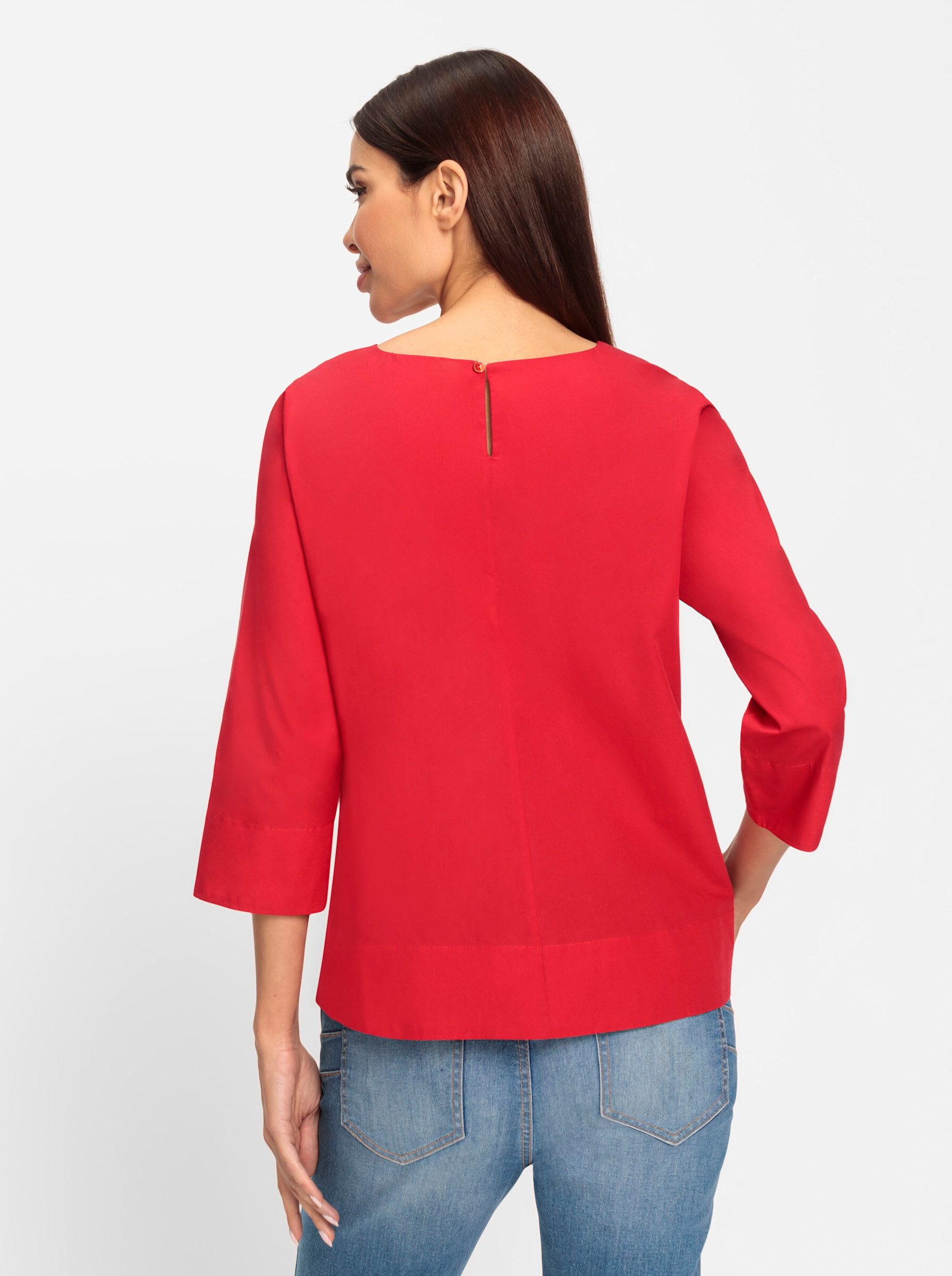 heine Klassische Bluse Bluse 3/4-Arm