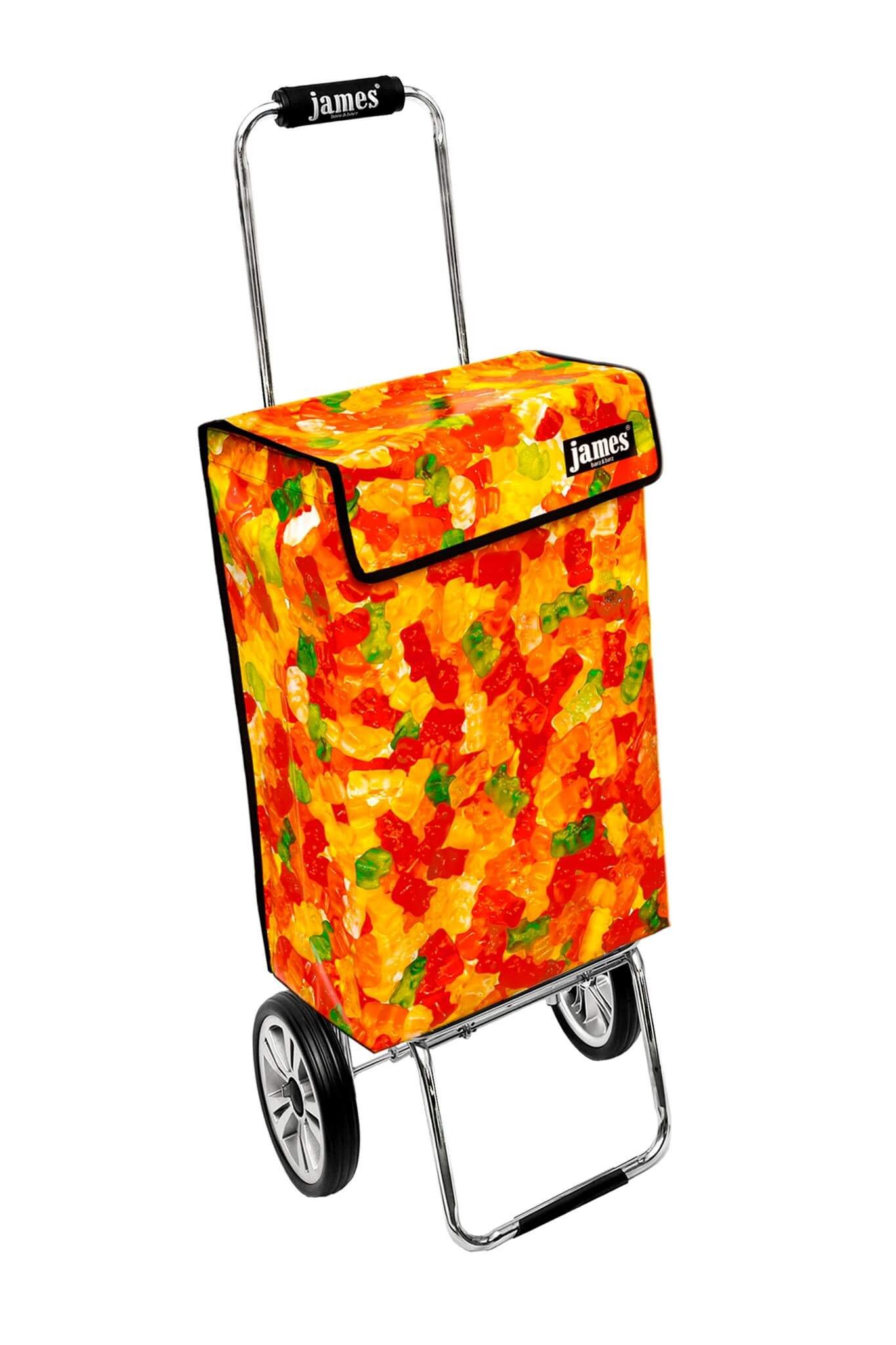 james Einkaufstrolley JELLY stabiler Einkaufswagen mit