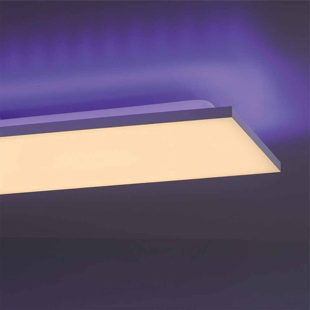 etc-shop LED Deckenleuchte, fest verbaut, Deckenlampe LED Warmweiß, Wohnzimmerleuchte Neutralweiß, dimmbar LED-Leuchtmittel