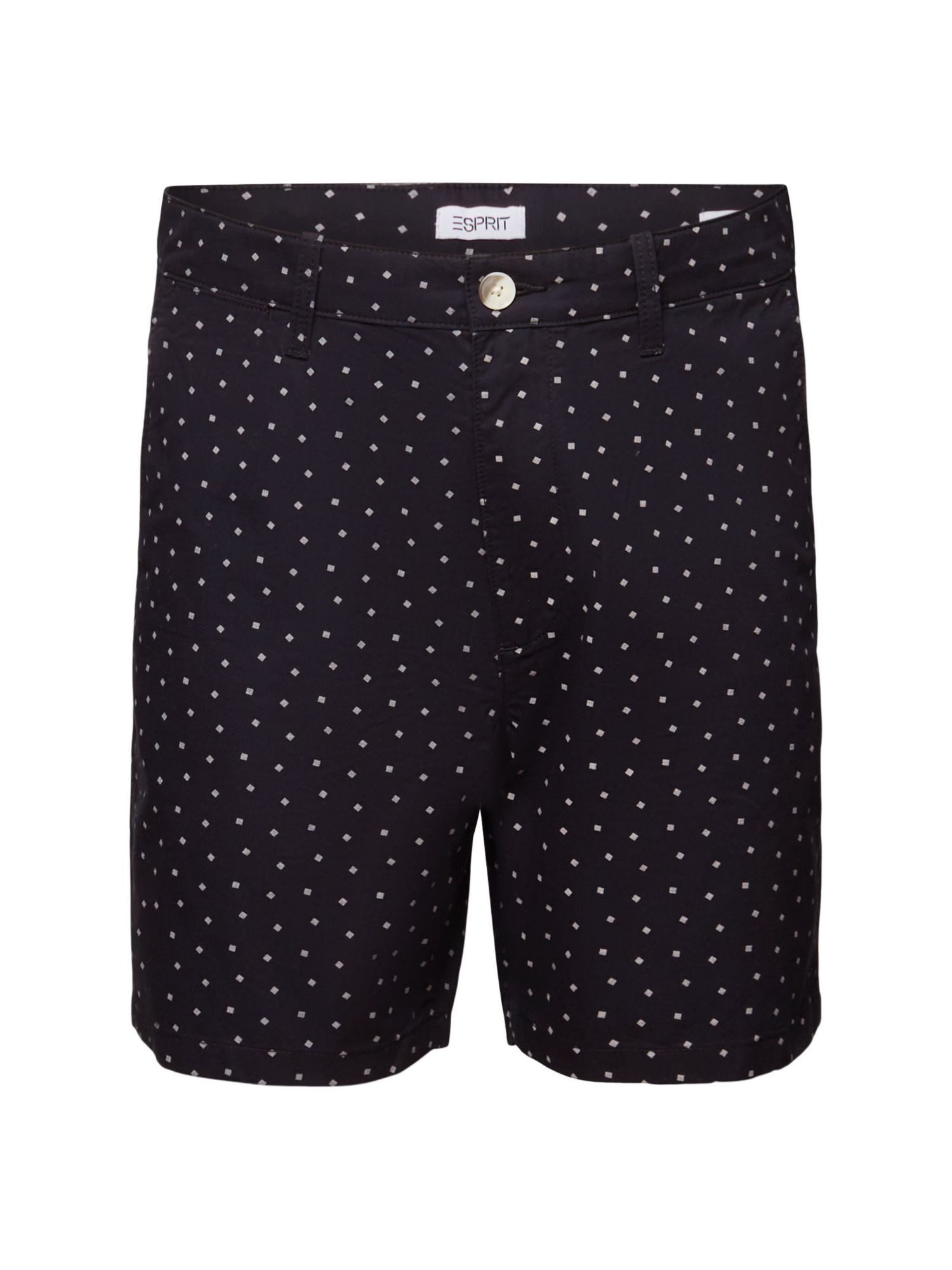 Esprit Shorts Chinoshorts mit Print (1-tlg)