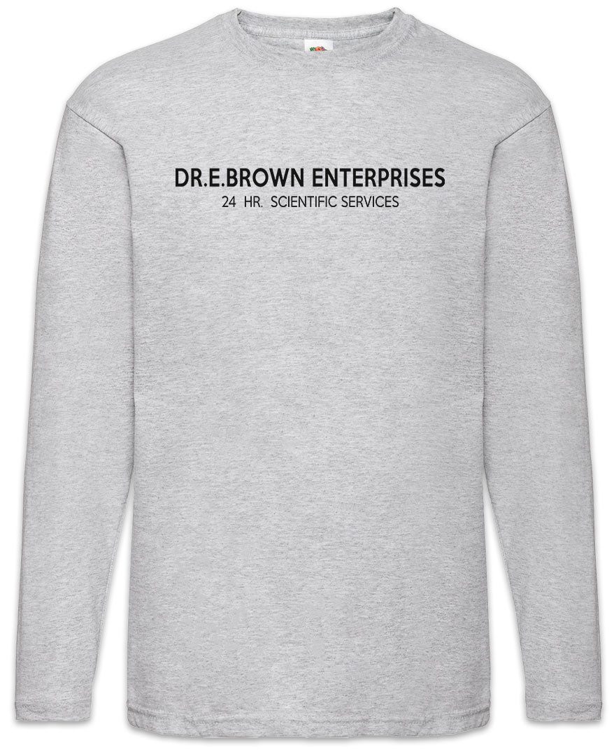 Langarmshirt Dr. E. Brown Enterprises Langarm T-Shirt Back To Zurück The In Zukunft