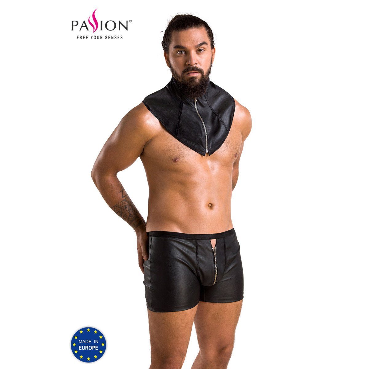 Passion Menswear Panty PM 051 EDWARD Set black - (L/XL,S/M,XXL)