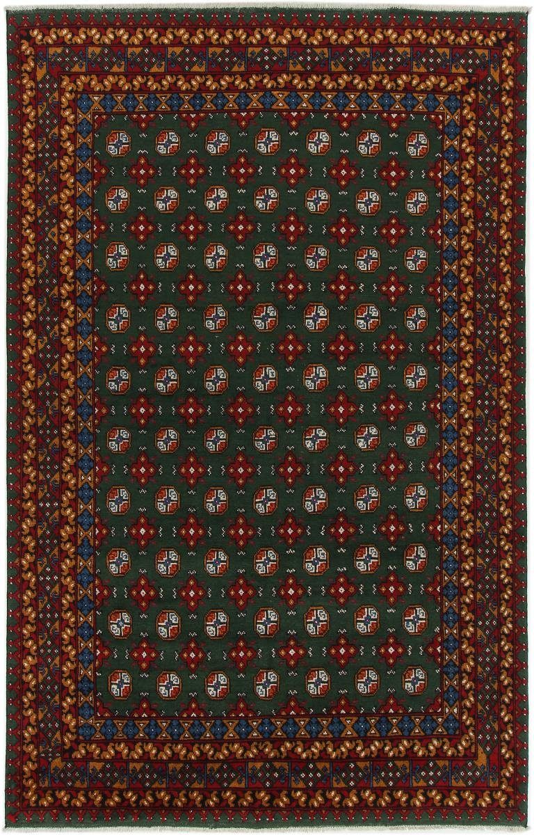 Orientteppich Afghan Akhche Limited 195x307 Handgeknüpfter Orientteppich, Nain Trading, rechteckig, Höhe: 6 mm