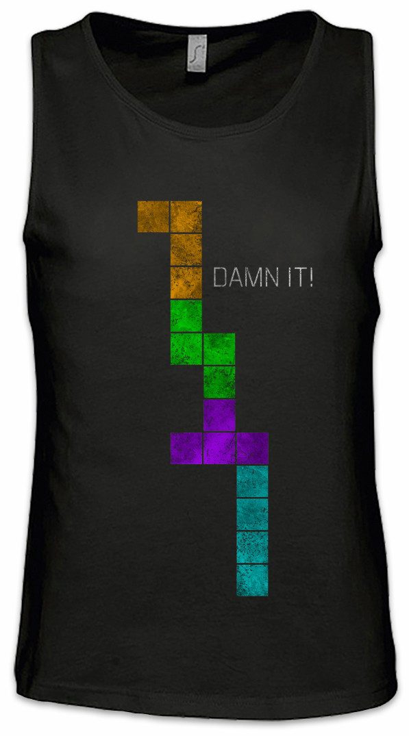 Tanktop Damn It! Ärmelloses T-Shirt Nerd Geek Sysadmin Coder Security Analyst