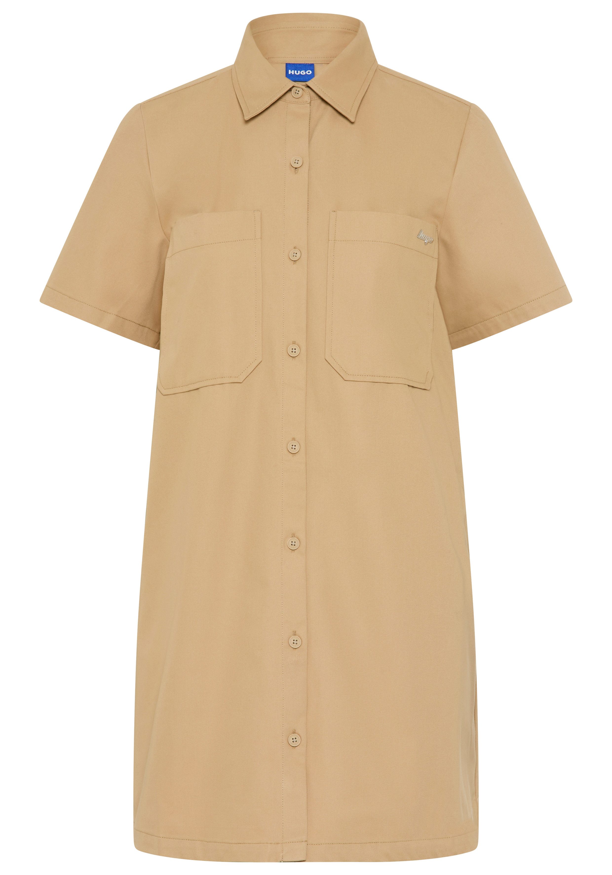 HUGO Blue Hemdblusenkleid Kandira in A-Linie