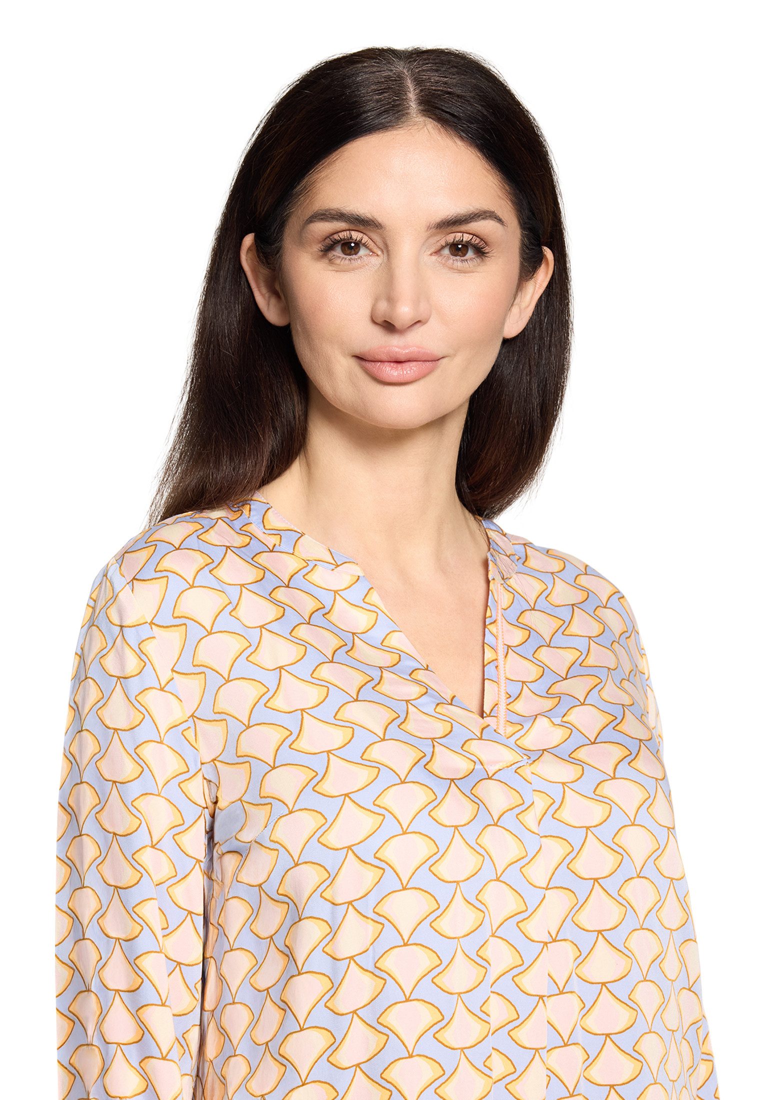 Cartoon Schlupfbluse Damen mit Muster