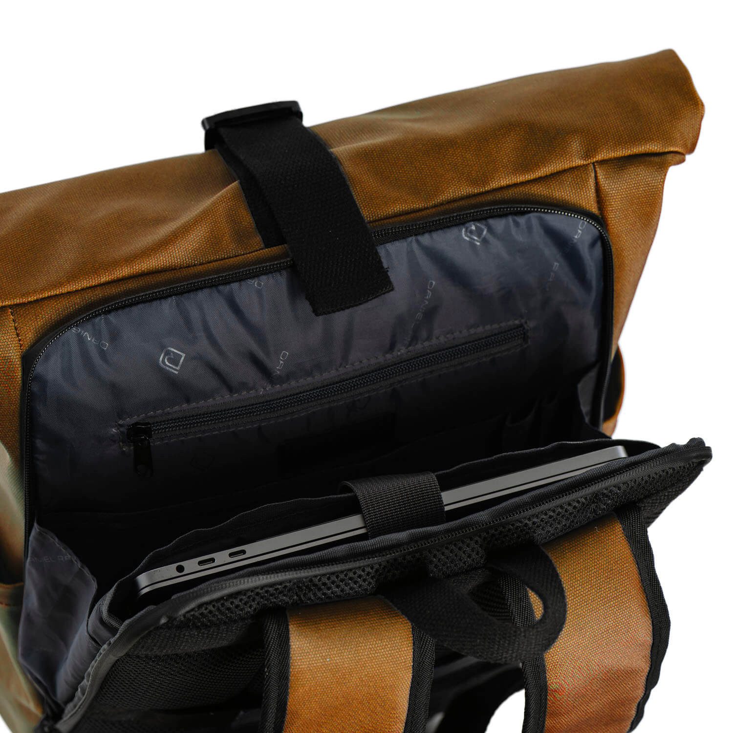 Daniel Ray Rucksack, Rolltop-Rucksack Wangaratta gepolstert mit großem Organizer-Fach