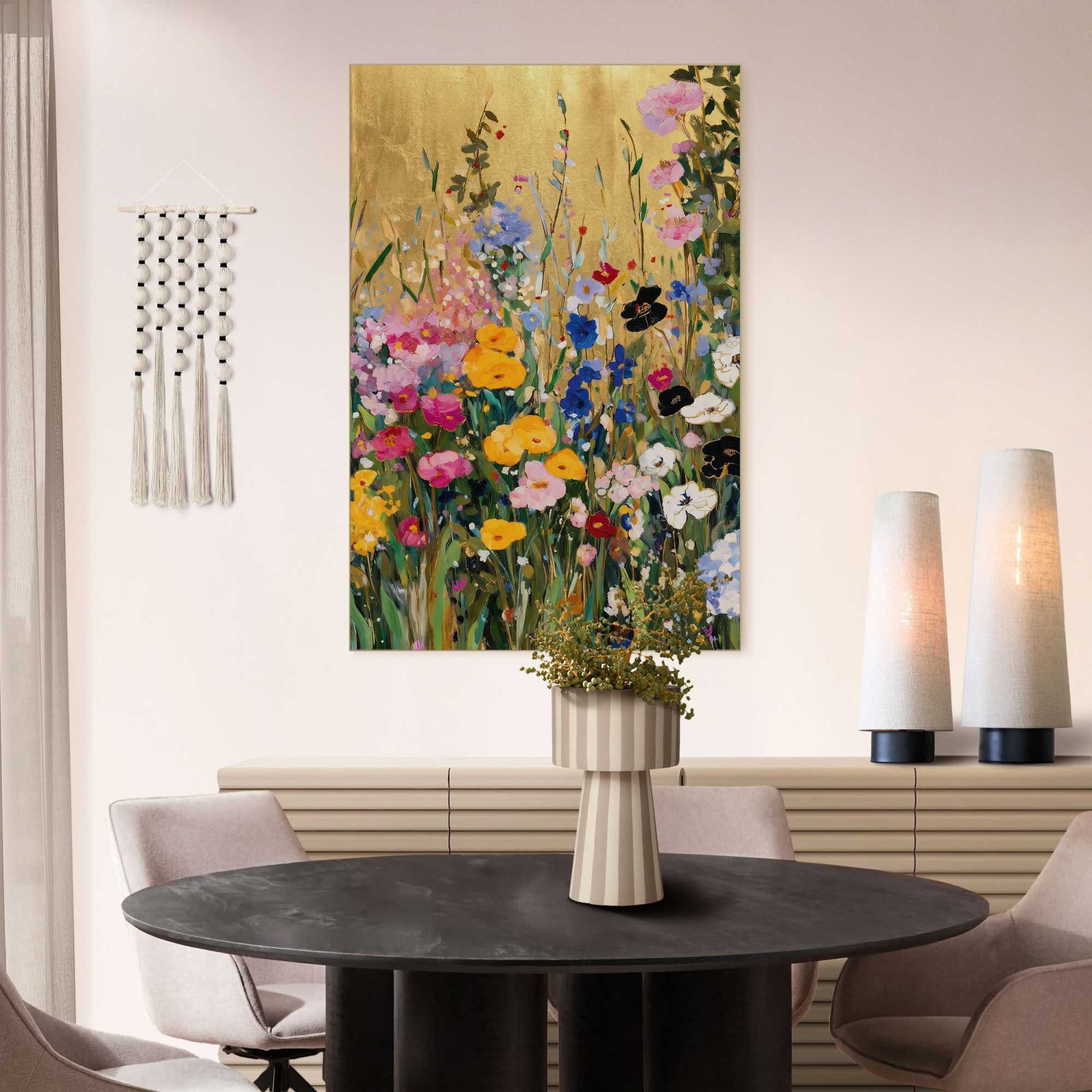 Reinders! Wandbild In voller Blüte, Blumen (1 St), Hobbyraum - Mehrfarbig - MDF - Blumen und Pflanzen - 90x60 cm